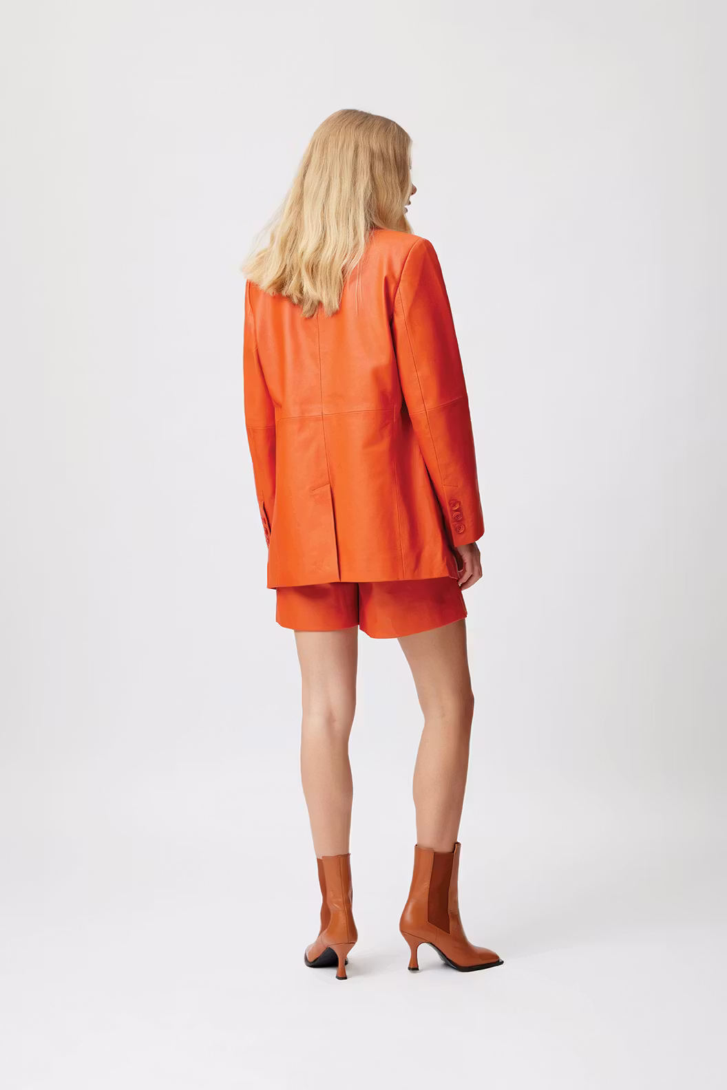 RondaGZ Lederblazer LOOKBOOK BACK 10906098-181559