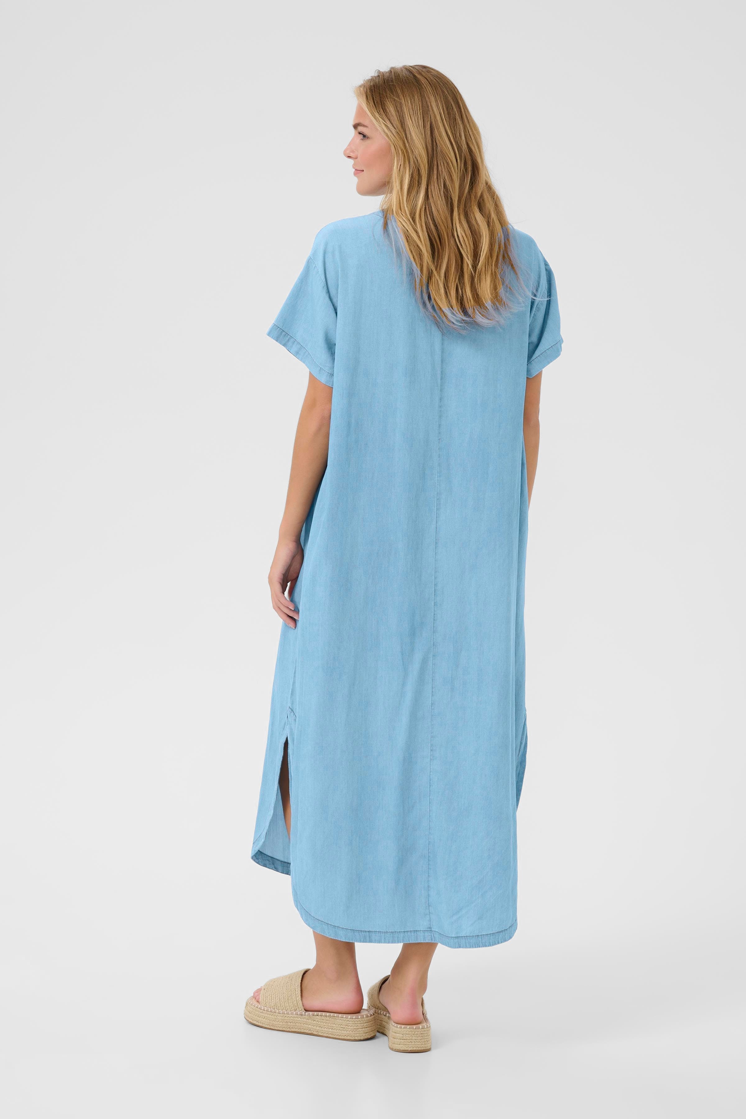 CUcitha Denim Jurk LOOKBOOK BACK 50111801-500027