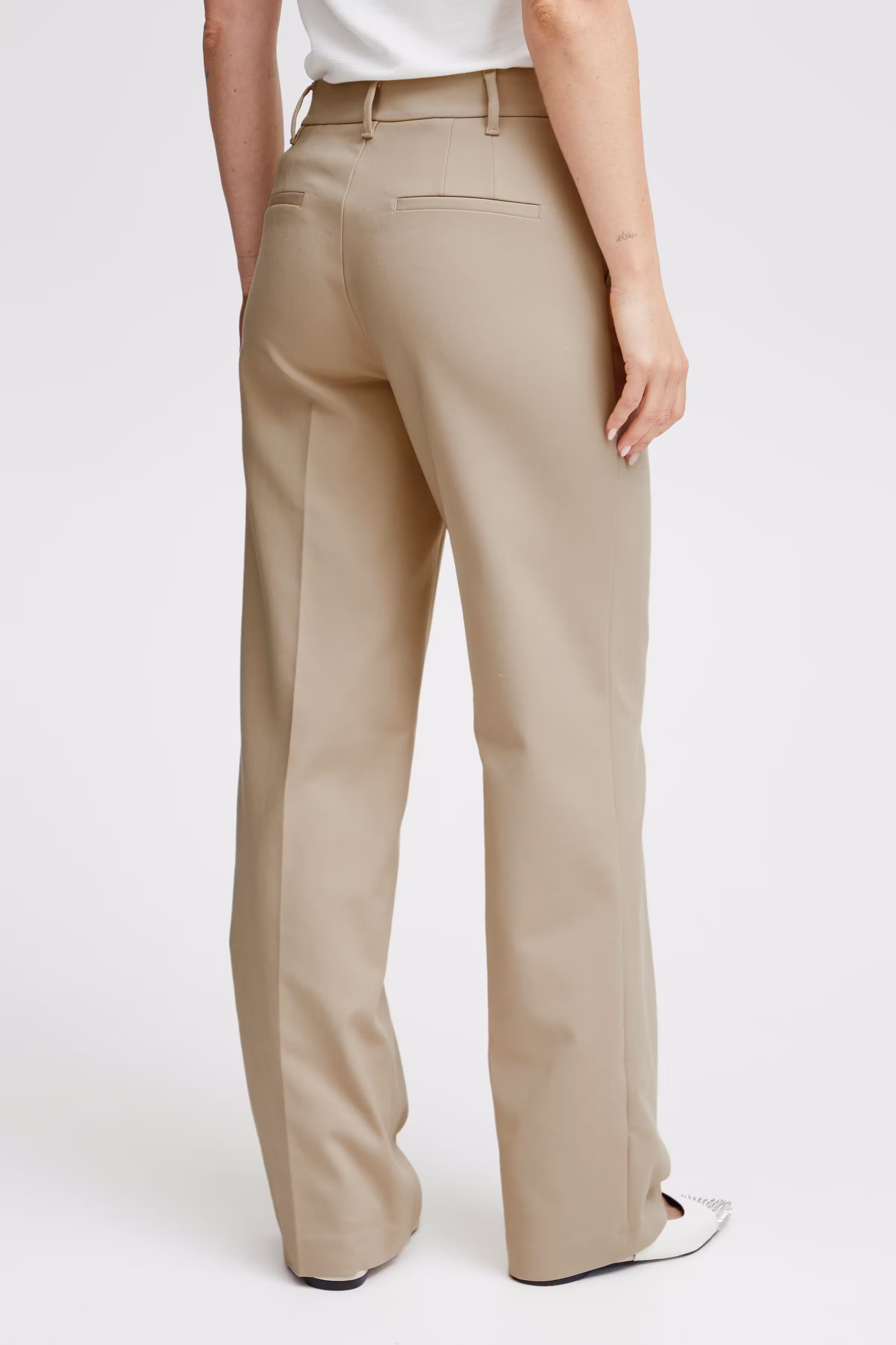 PZBINDY High Waist Wide Leg Bukser LOOKBOOK BACK 50206519-151307