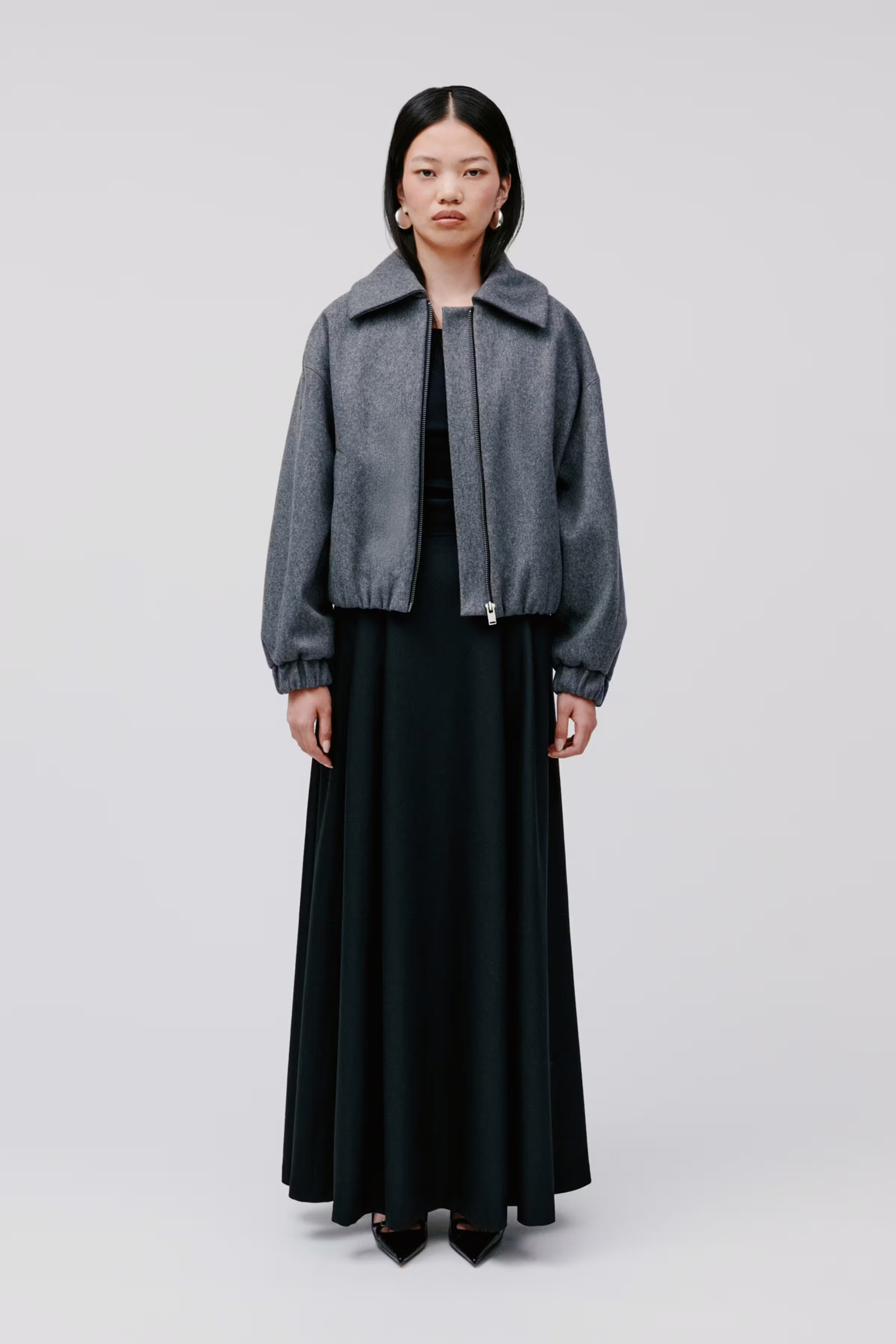 JADYN Coat LOOKBOOK FRONT 30600699-GY945