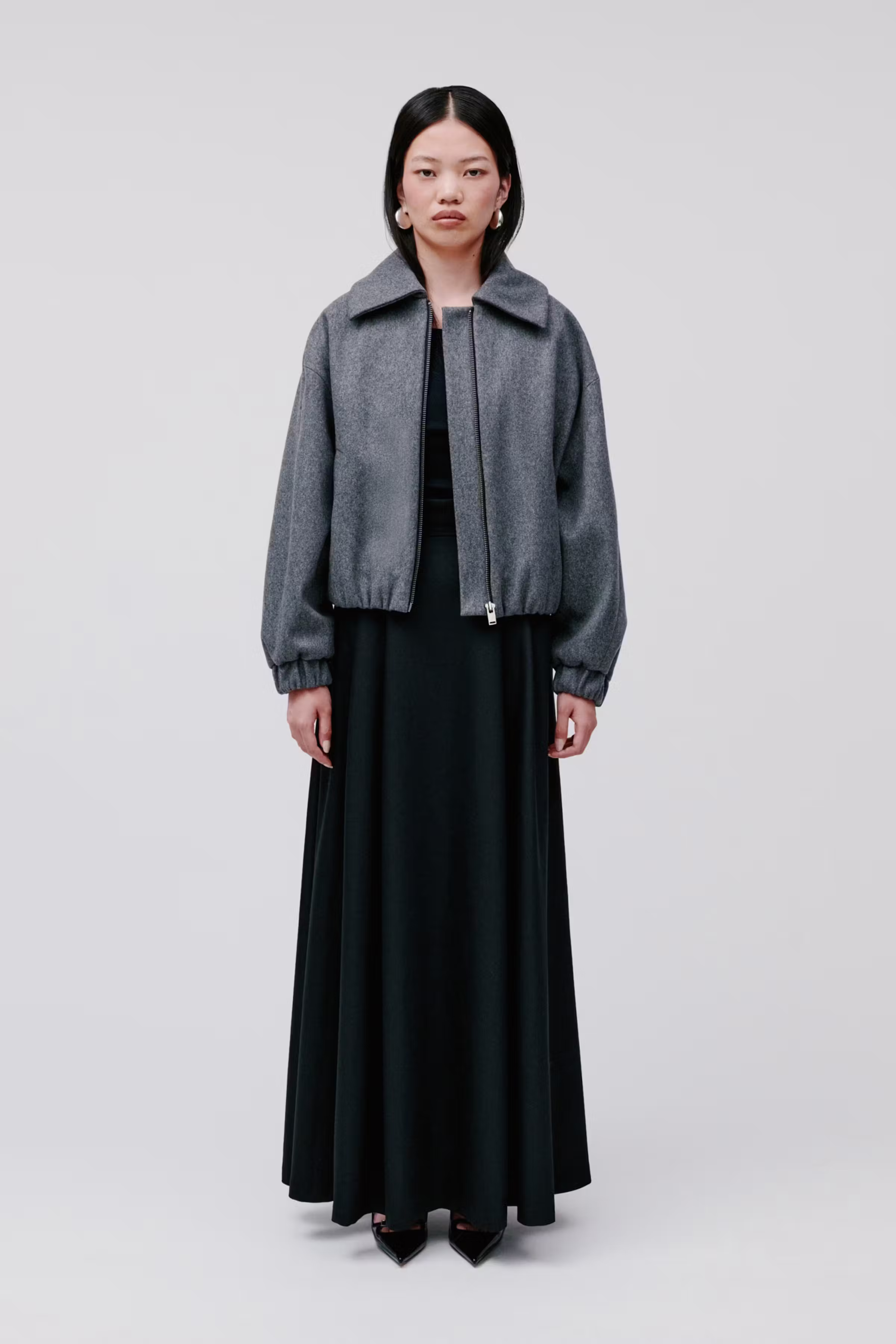 IOJADYN Coat LOOKBOOK FRONT 30600699-GY945