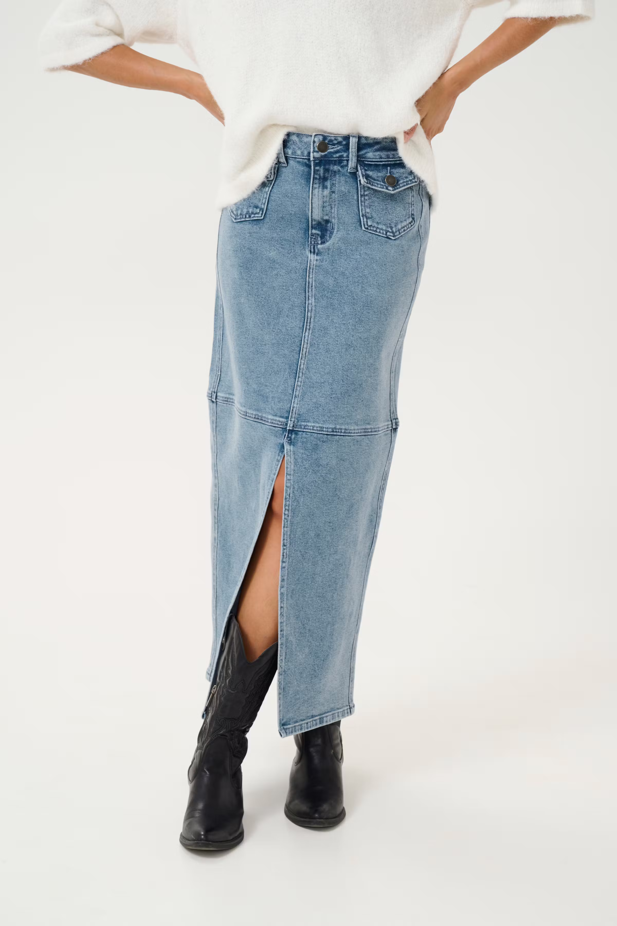 KAdoriana Denim Rok LOOKBOOK FRONT 10509582-107702