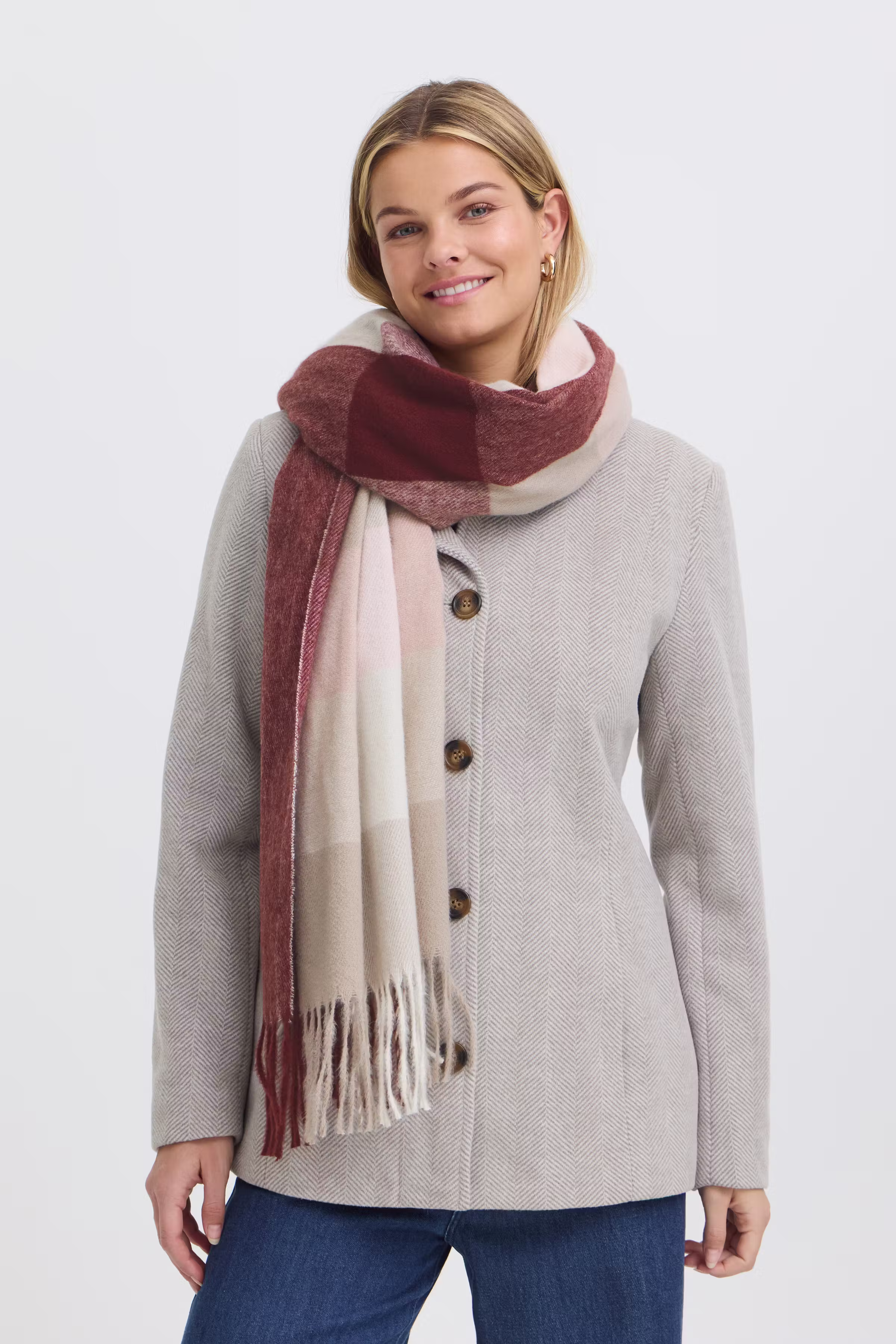 FRJOFRID Sjaal LOOKBOOK FRONT 20618163-900011021
