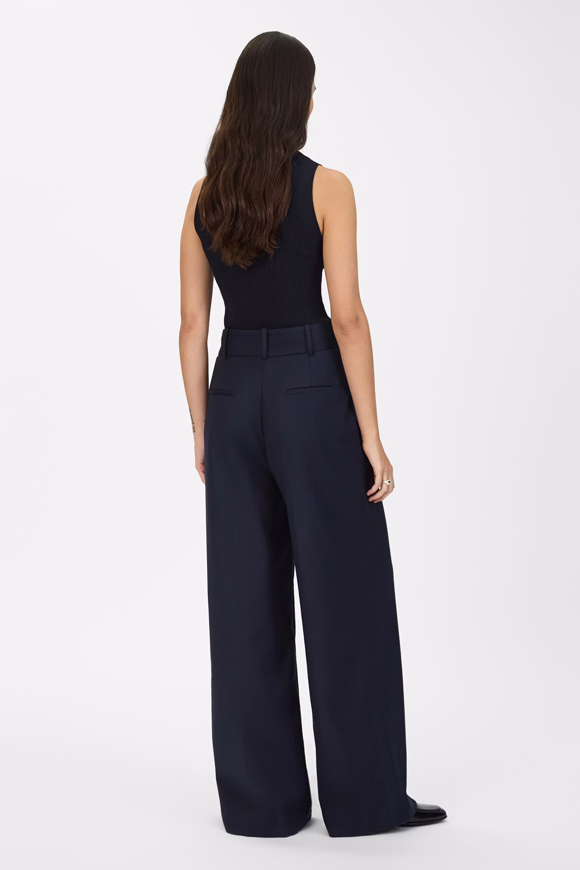 PRESCILLIA Trousers LOOKBOOK BACK 30600616-BL899