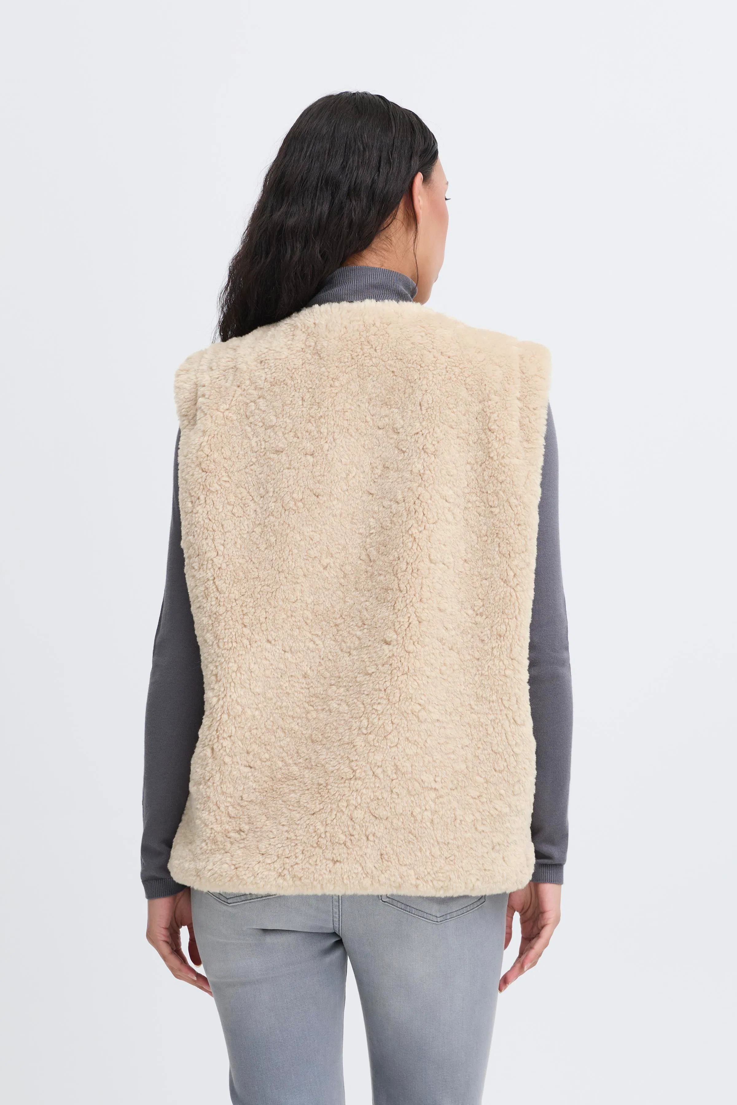 IHHIZALA Vest yttertøj LOOKBOOK BACK 20123072-204551