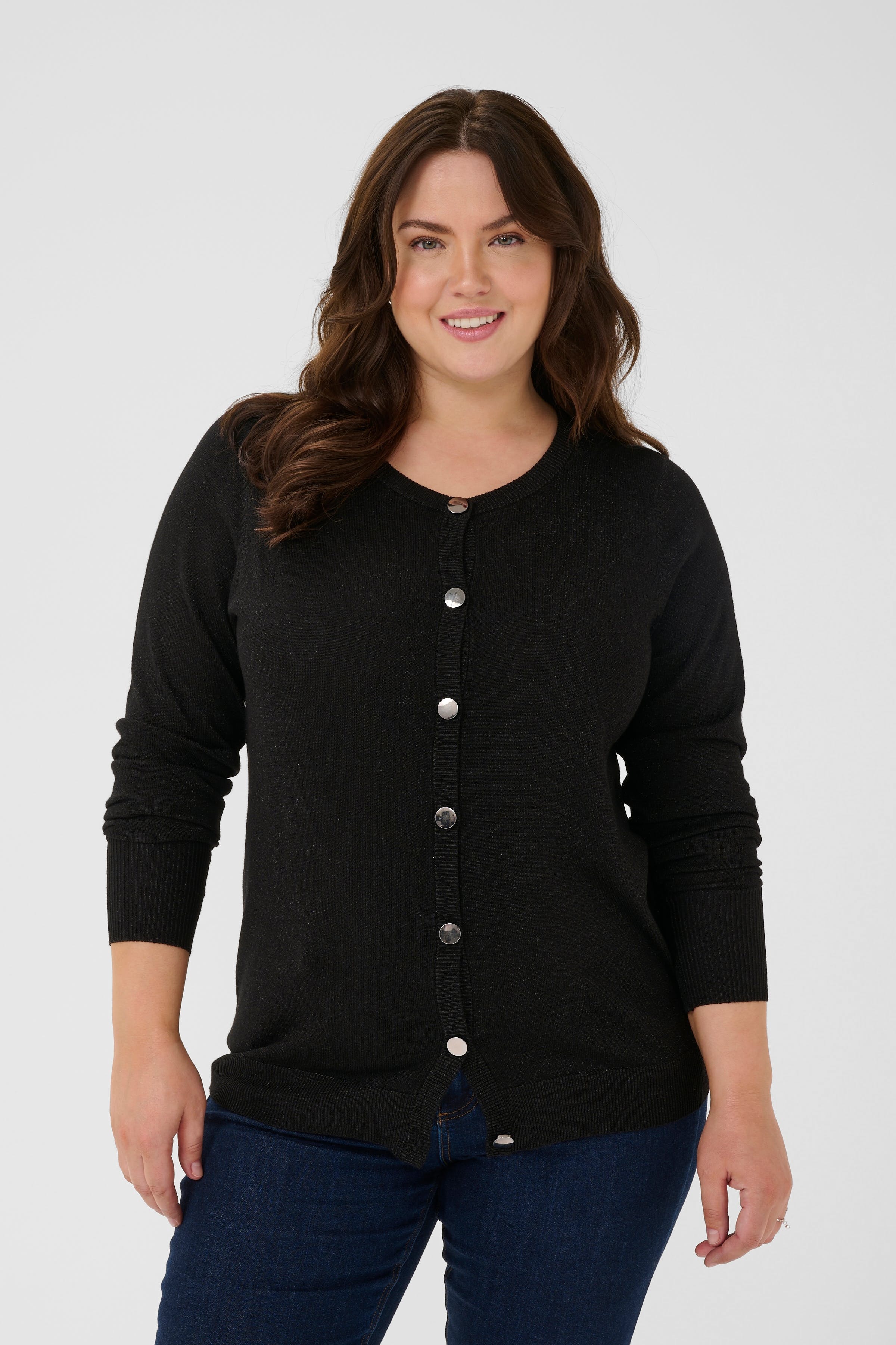 KCregitta Glitter Cardigan LOOKBOOK FRONT 10583800-100121