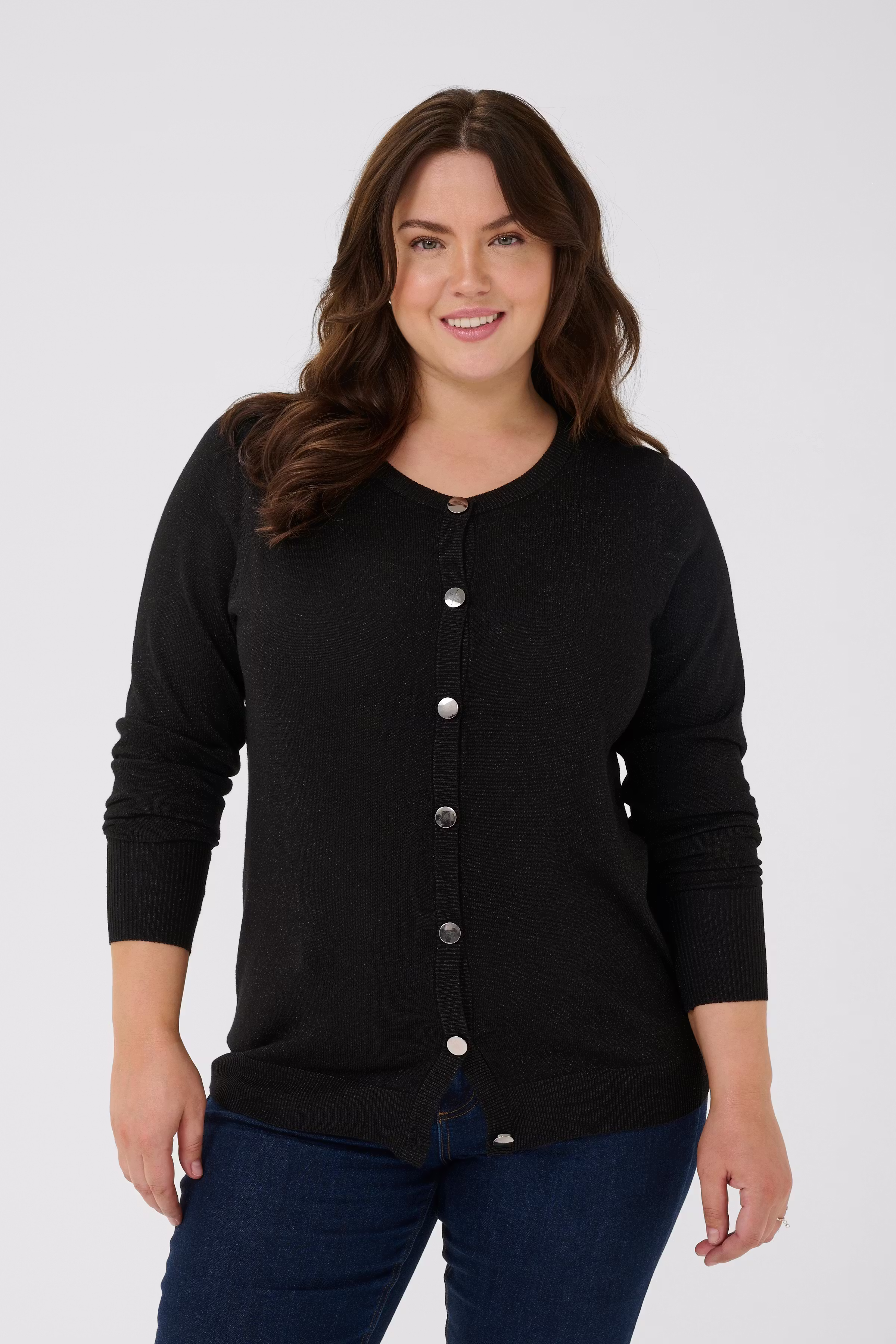 KCregitta Glitter Cardigan LOOKBOOK FRONT 10583800-100121