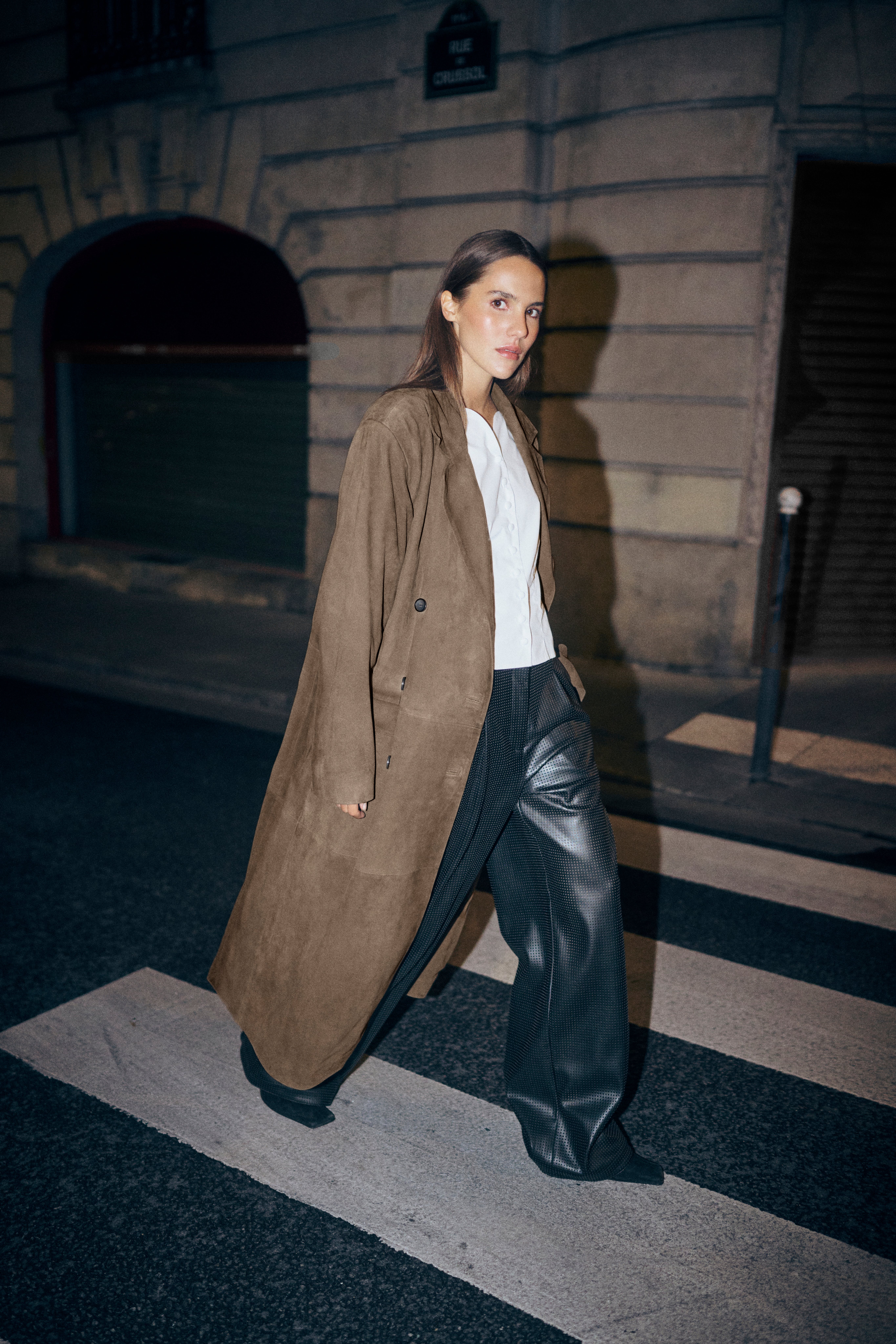 KBTammie Suede coat LOCATION NONE 10105330-190809