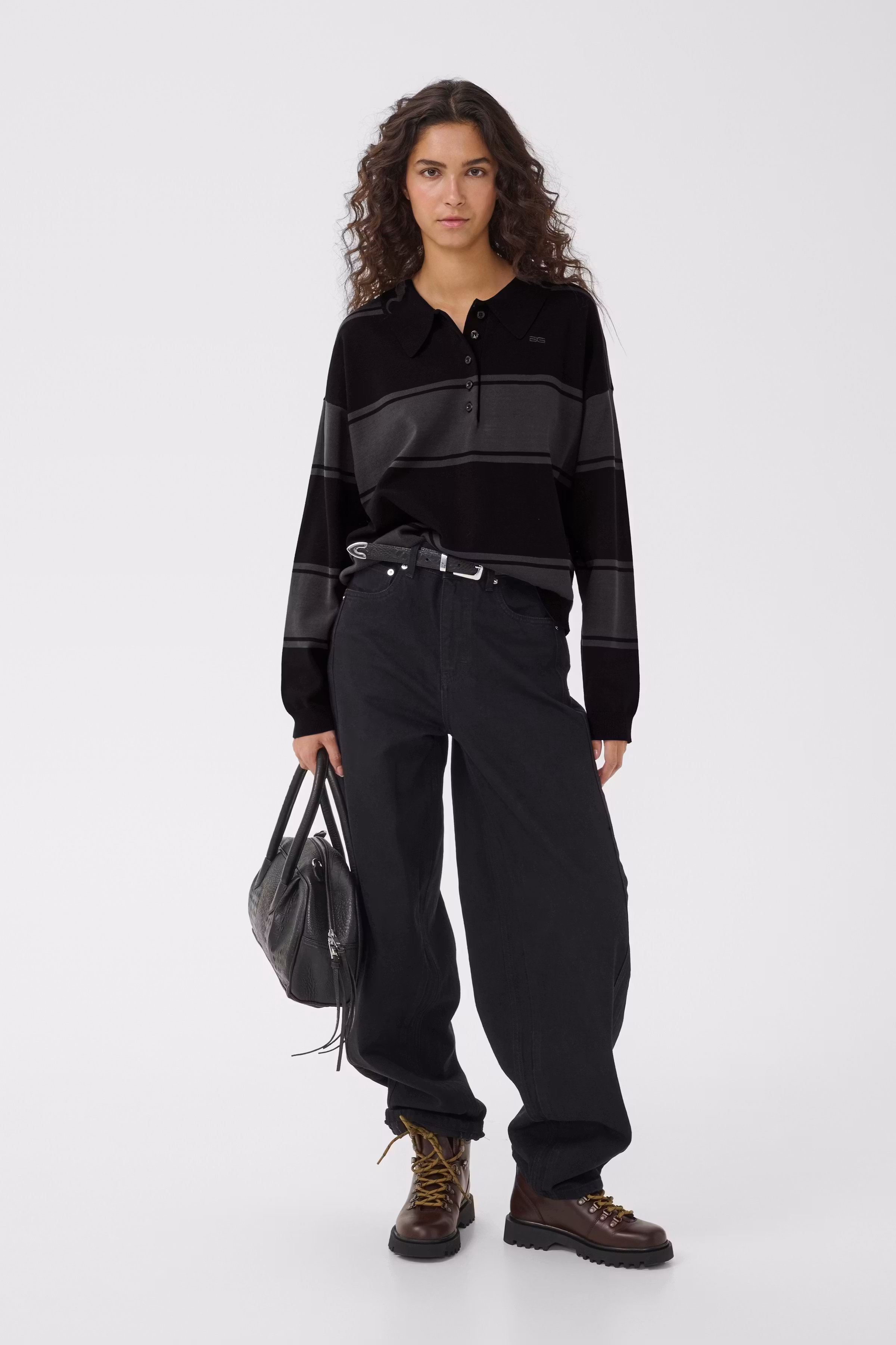 GZmawi Barrel jeans LOOKBOOK FRONT 10911523-106681