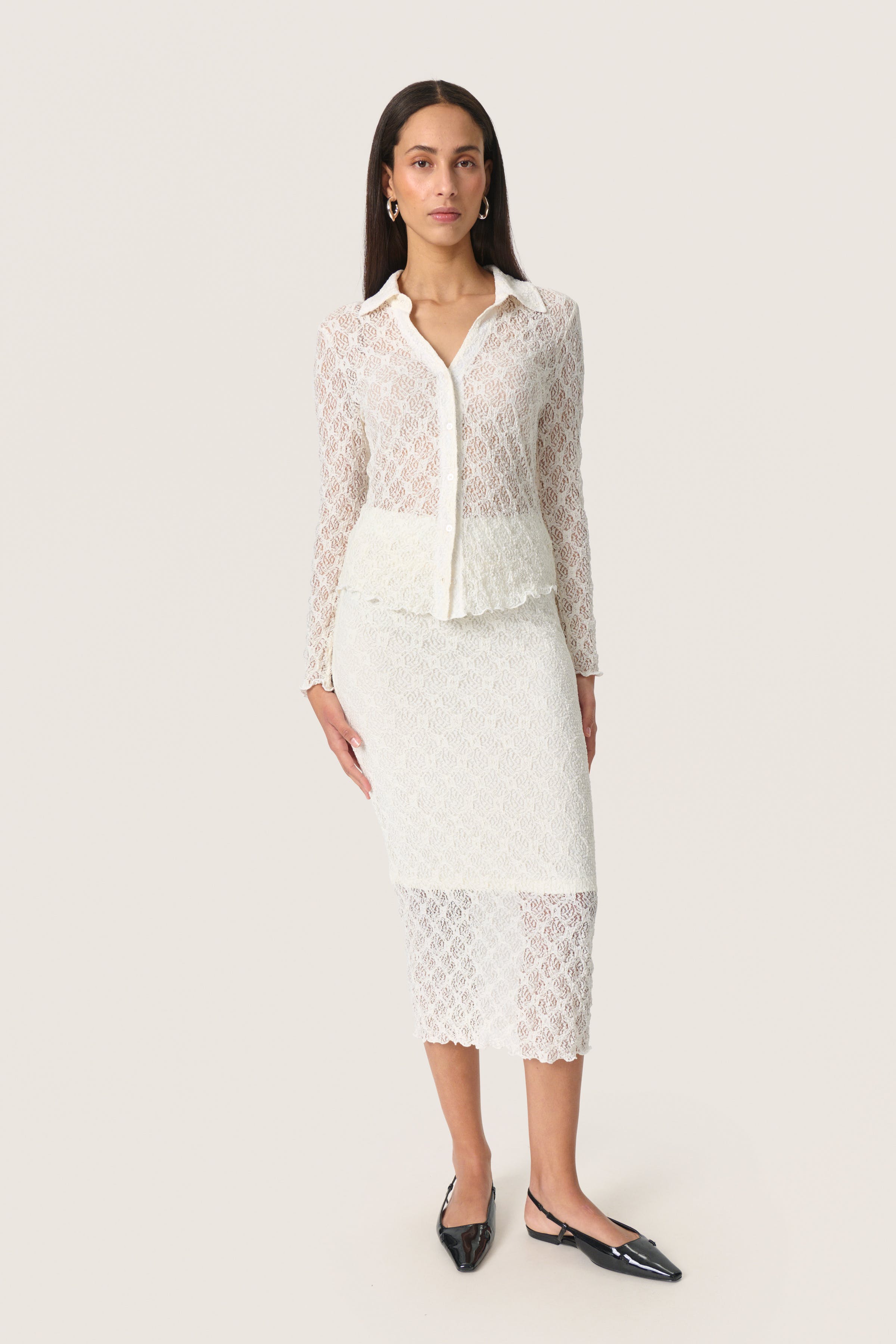 SLJannet Skjorta LOOKBOOK FRONT 30408313-110701