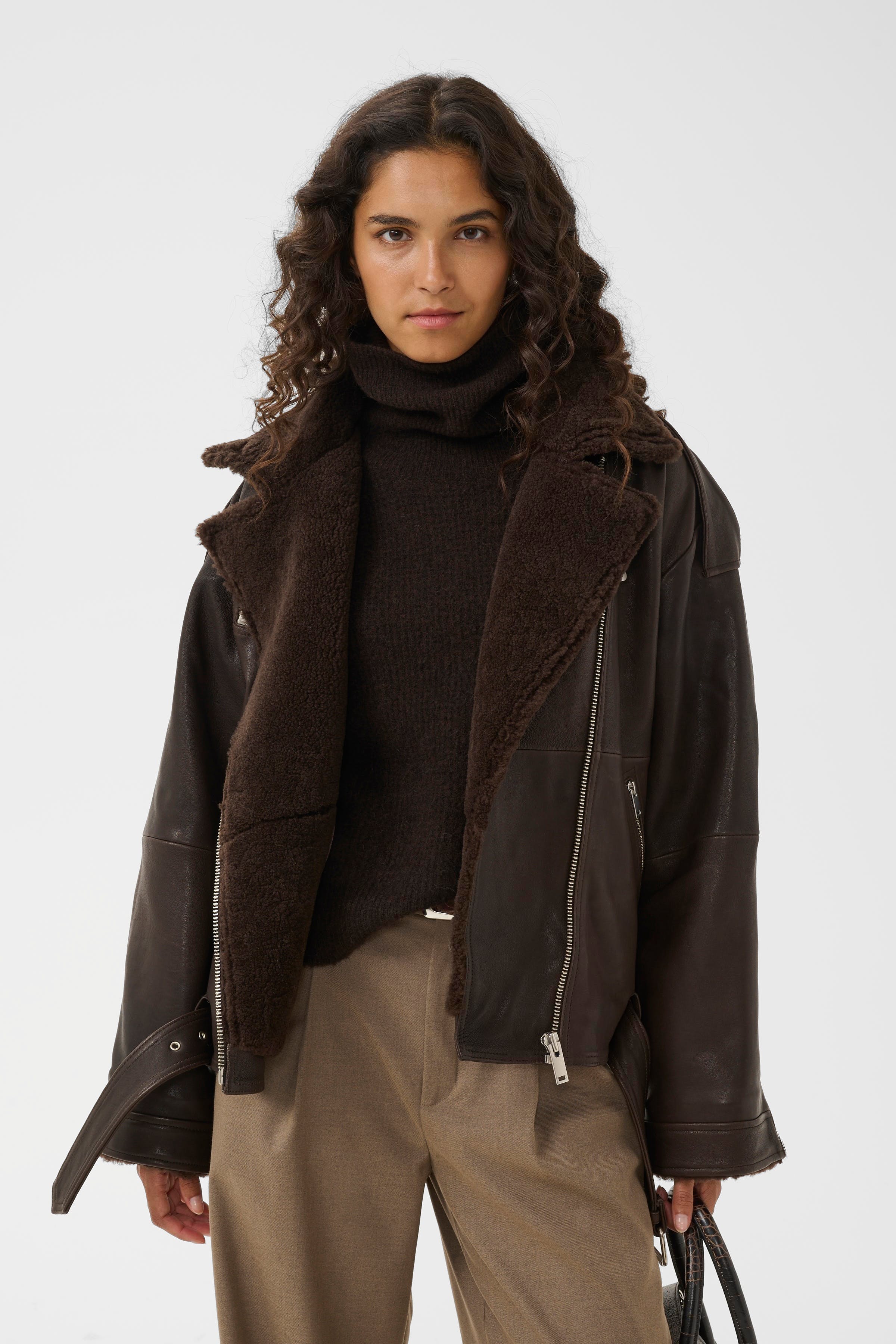GZroja Læderjakke LOOKBOOK FRONT 10911299-105870