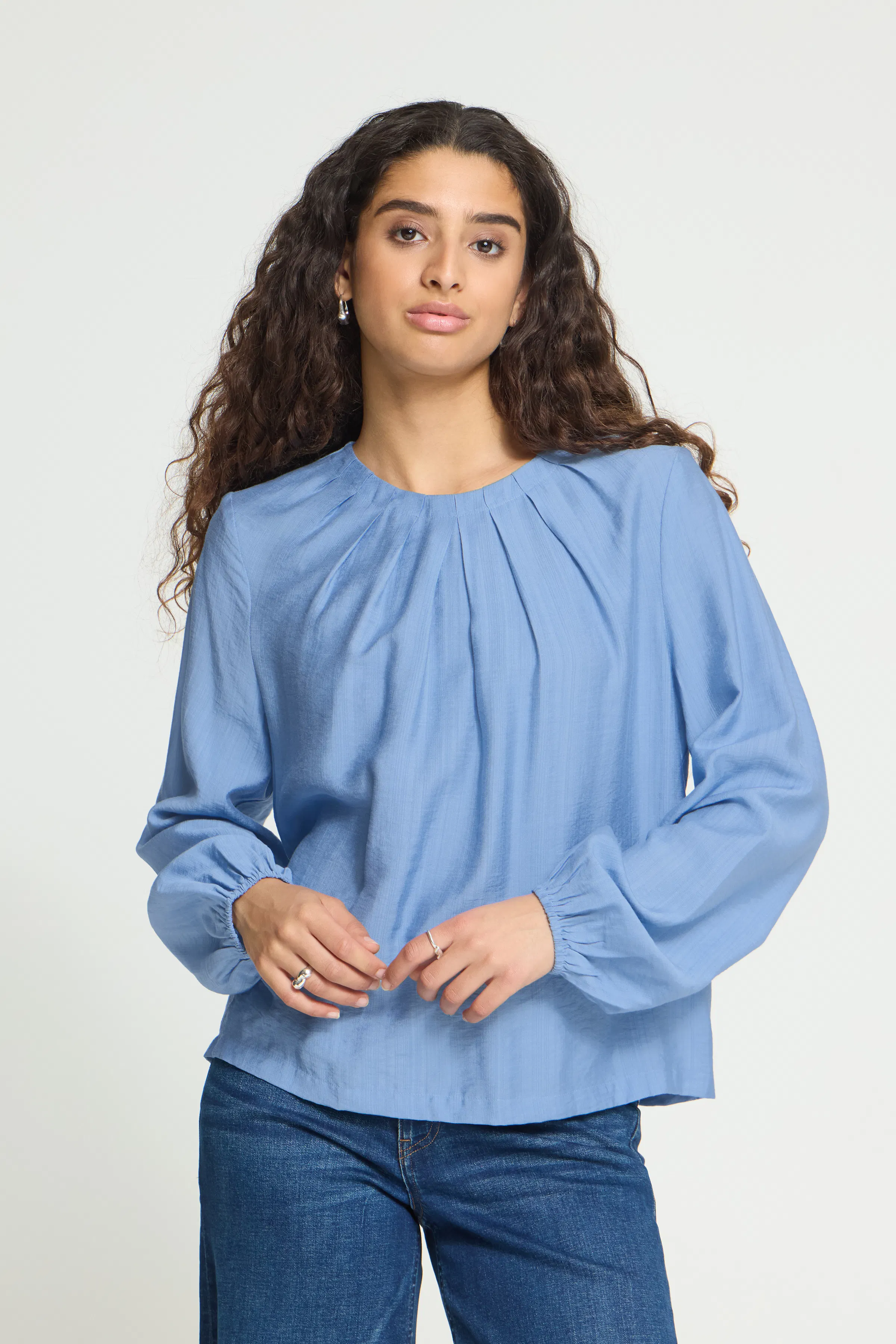 IHIMELDA Bluse LOOKBOOK FRONT 20126767-164021
