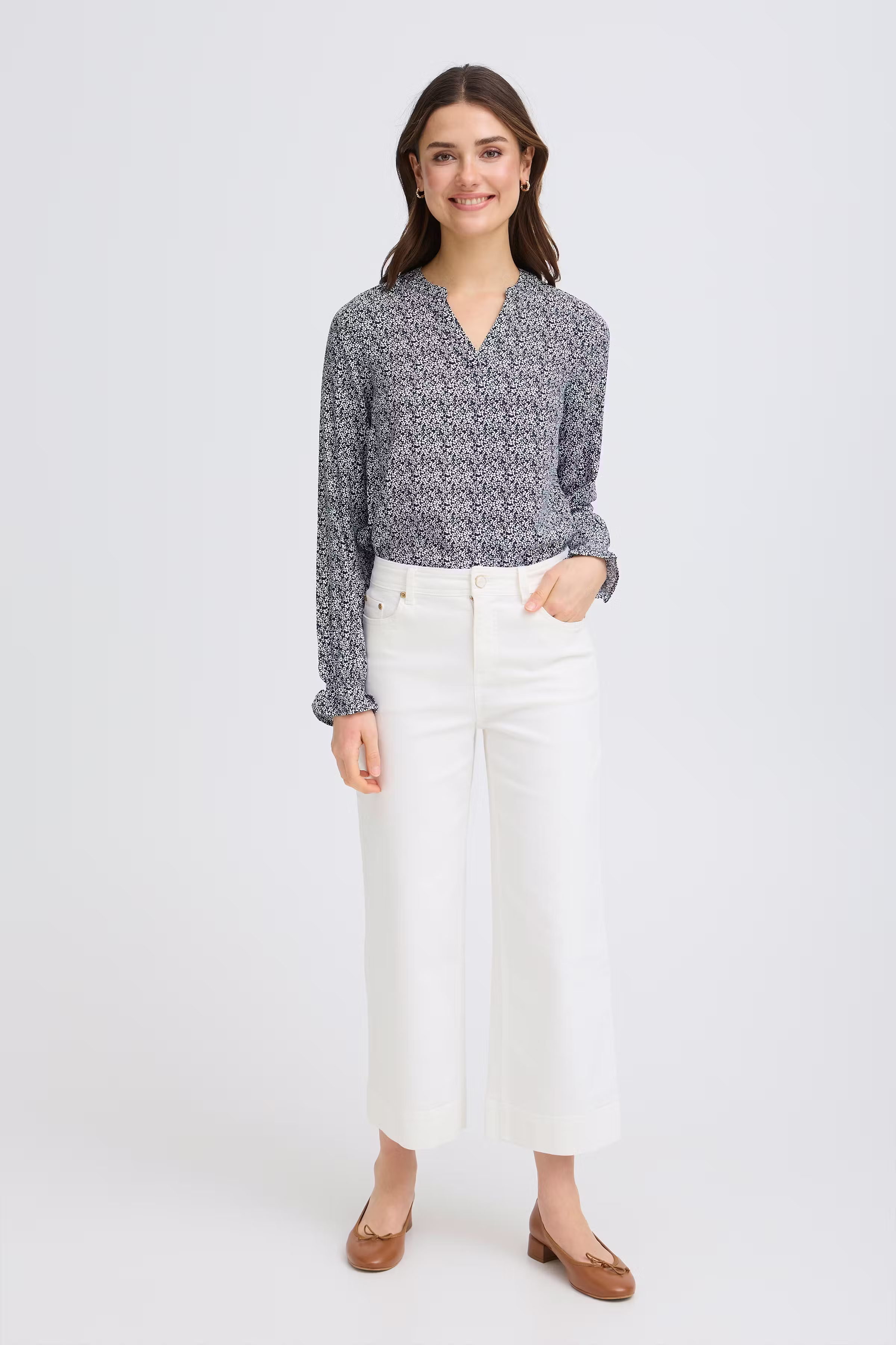 FRFLOWY Bluse LOOKBOOK FRONT 20614106-900004549