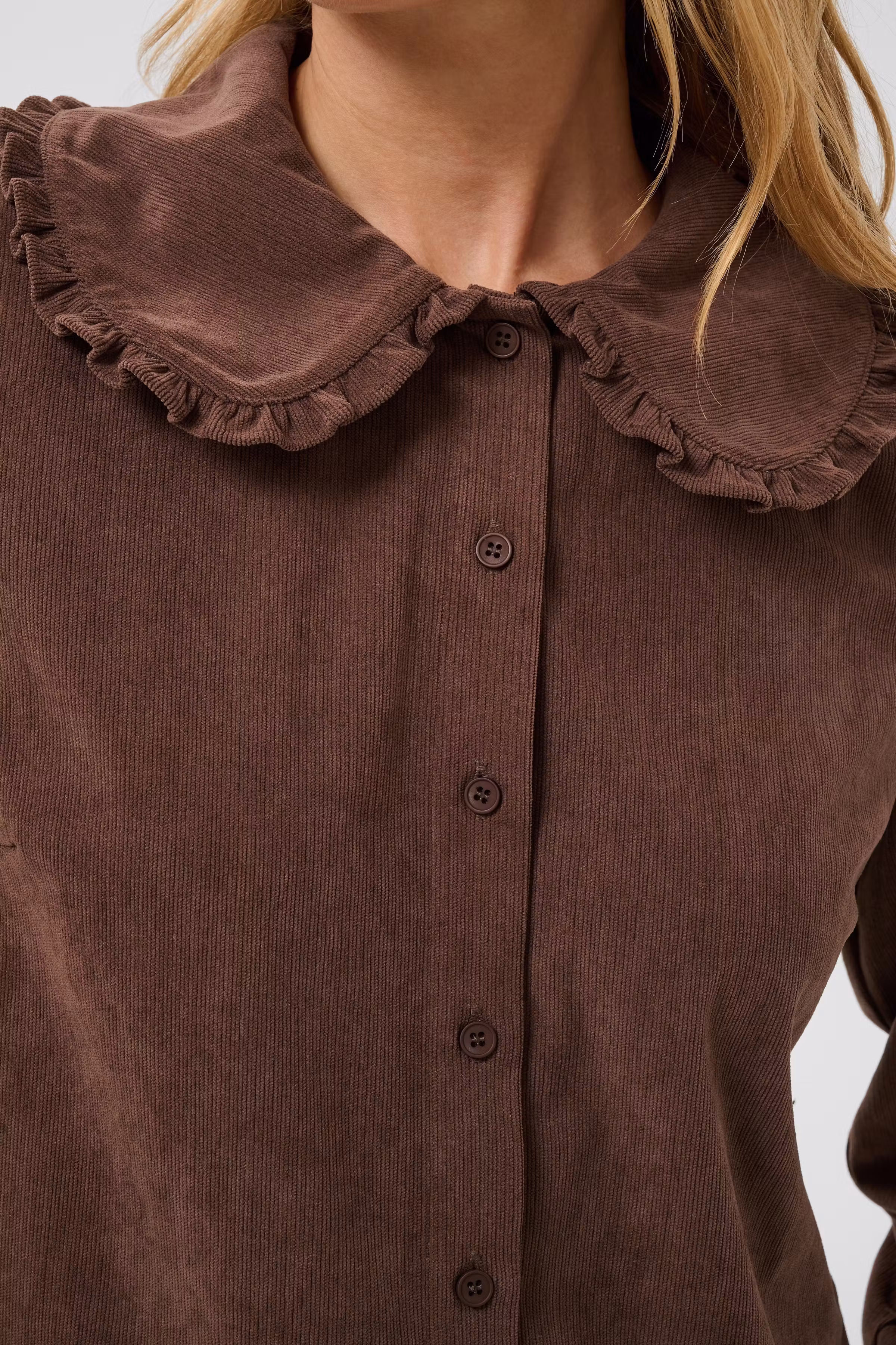 KAsvaja Kordfløyelsskjorte LOOKBOOK DETAIL 10513099-1000724