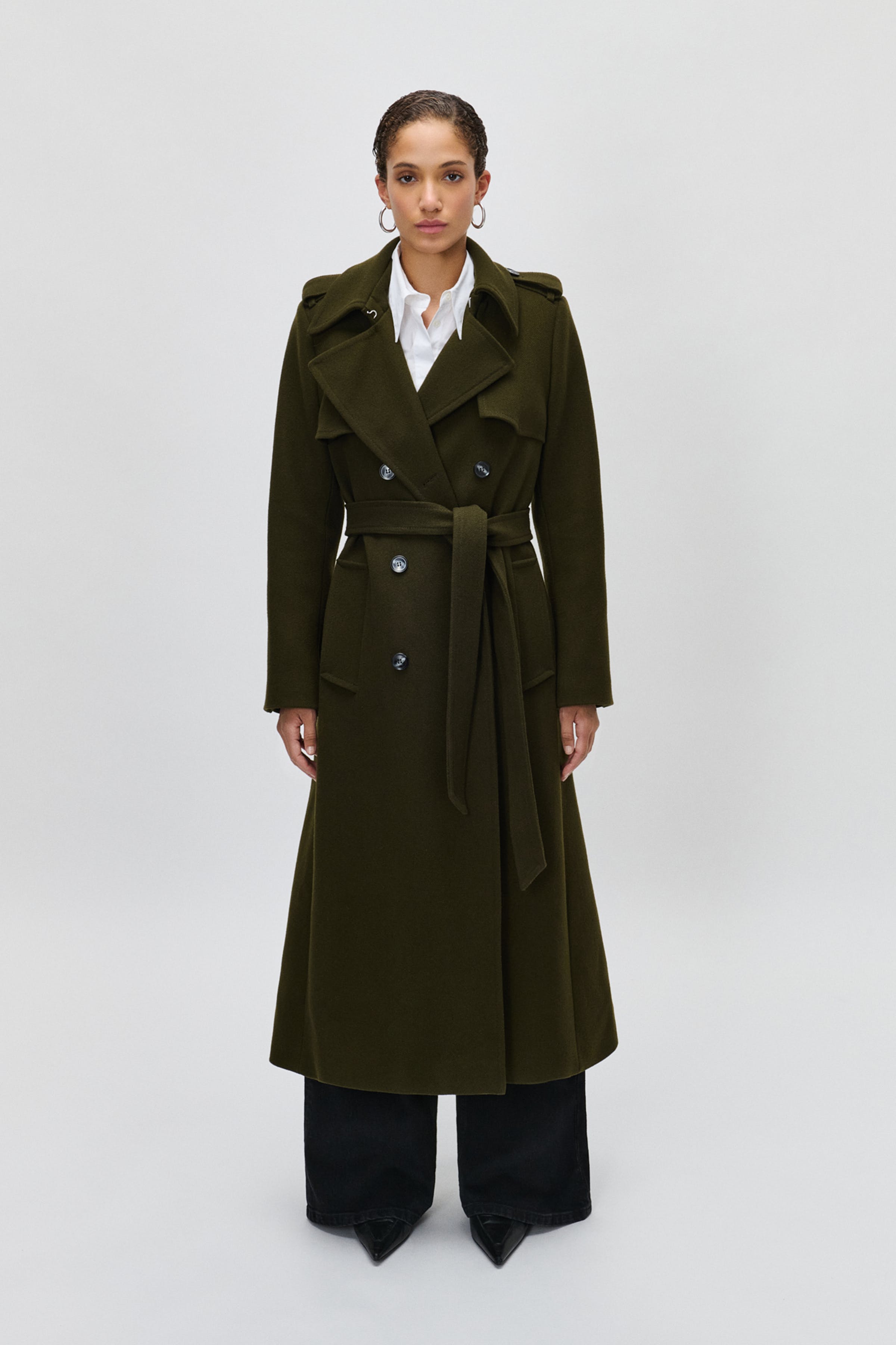 IOCharlotte Coat LOOKBOOK FRONT 30600045-GR598