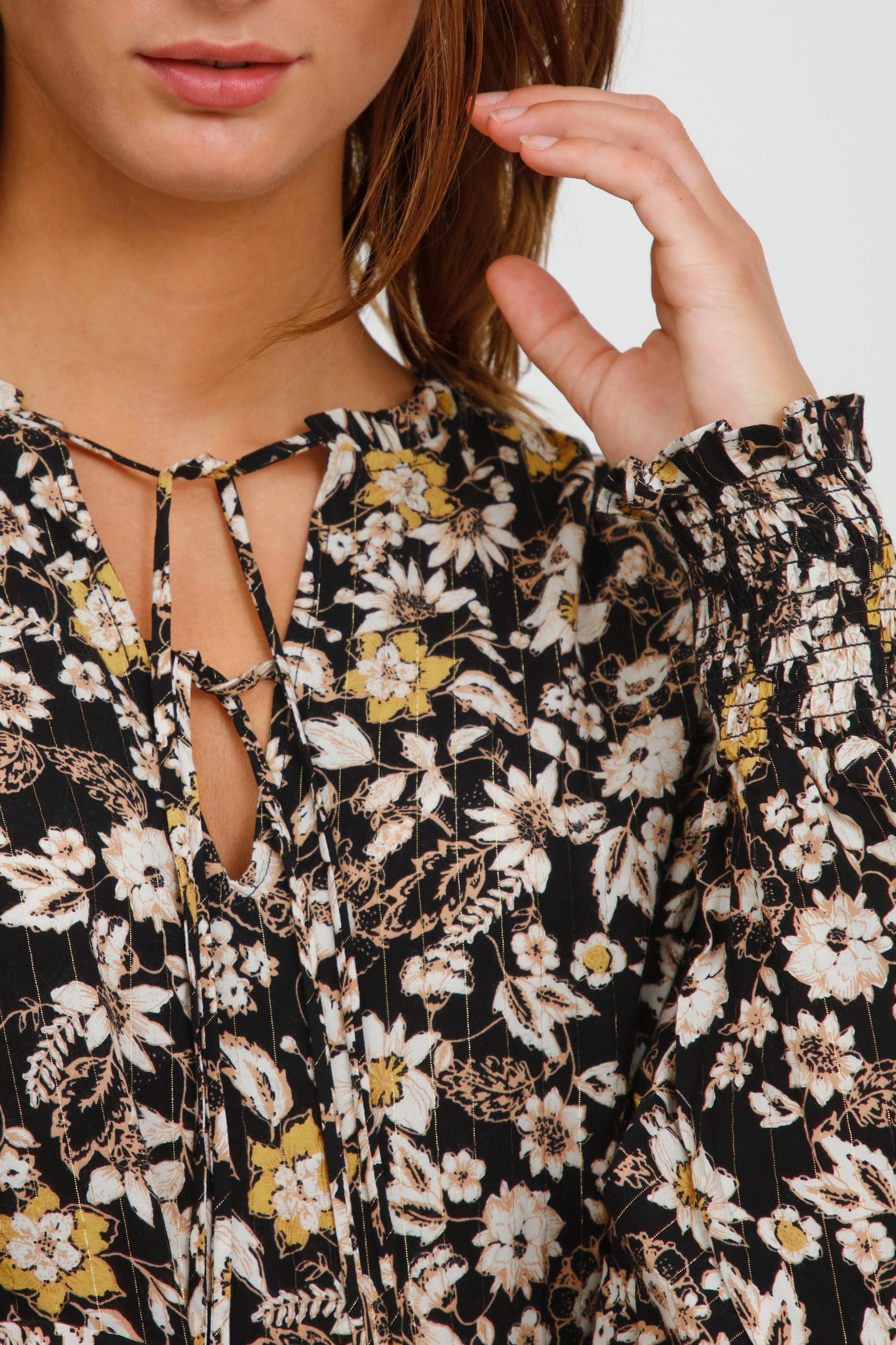 Blouse with long sleeve LOOKBOOK DETAIL 20810166-200899