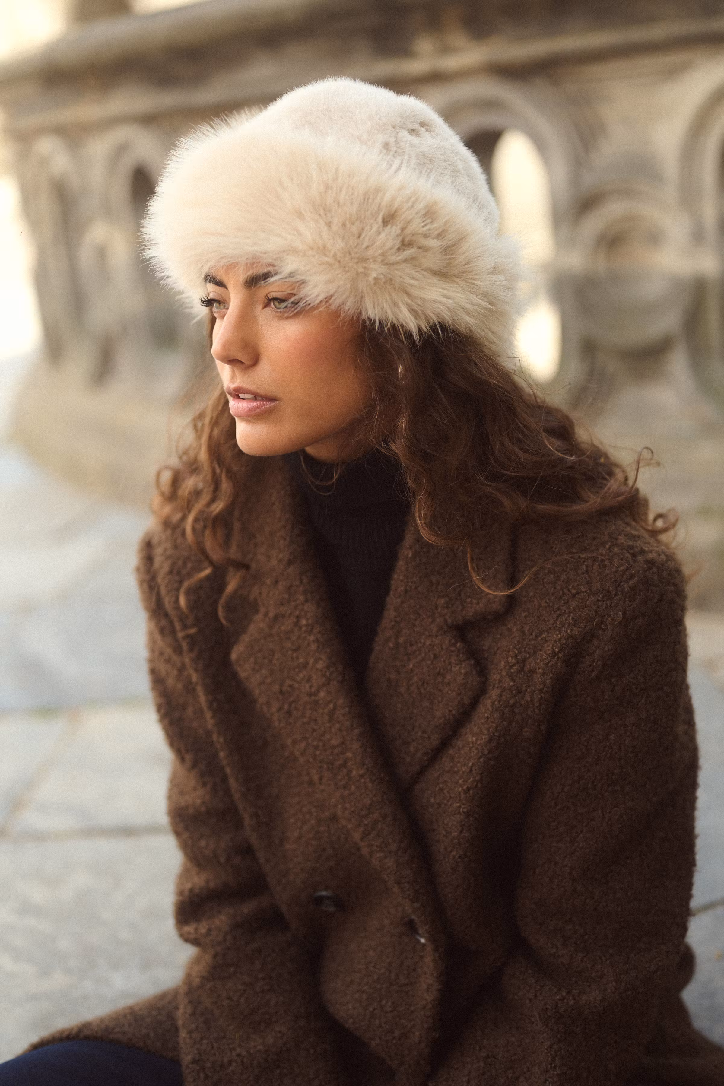 CUkalma Faux fur hat
 LOCATION NONE 50113789-110605
