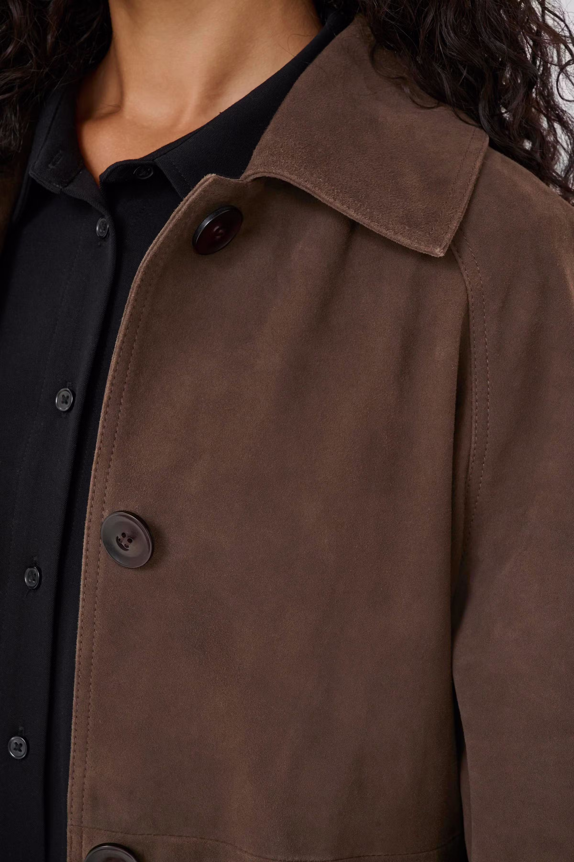 TaraMW Suede coat LOOKBOOK DETAIL 10705270-190840
