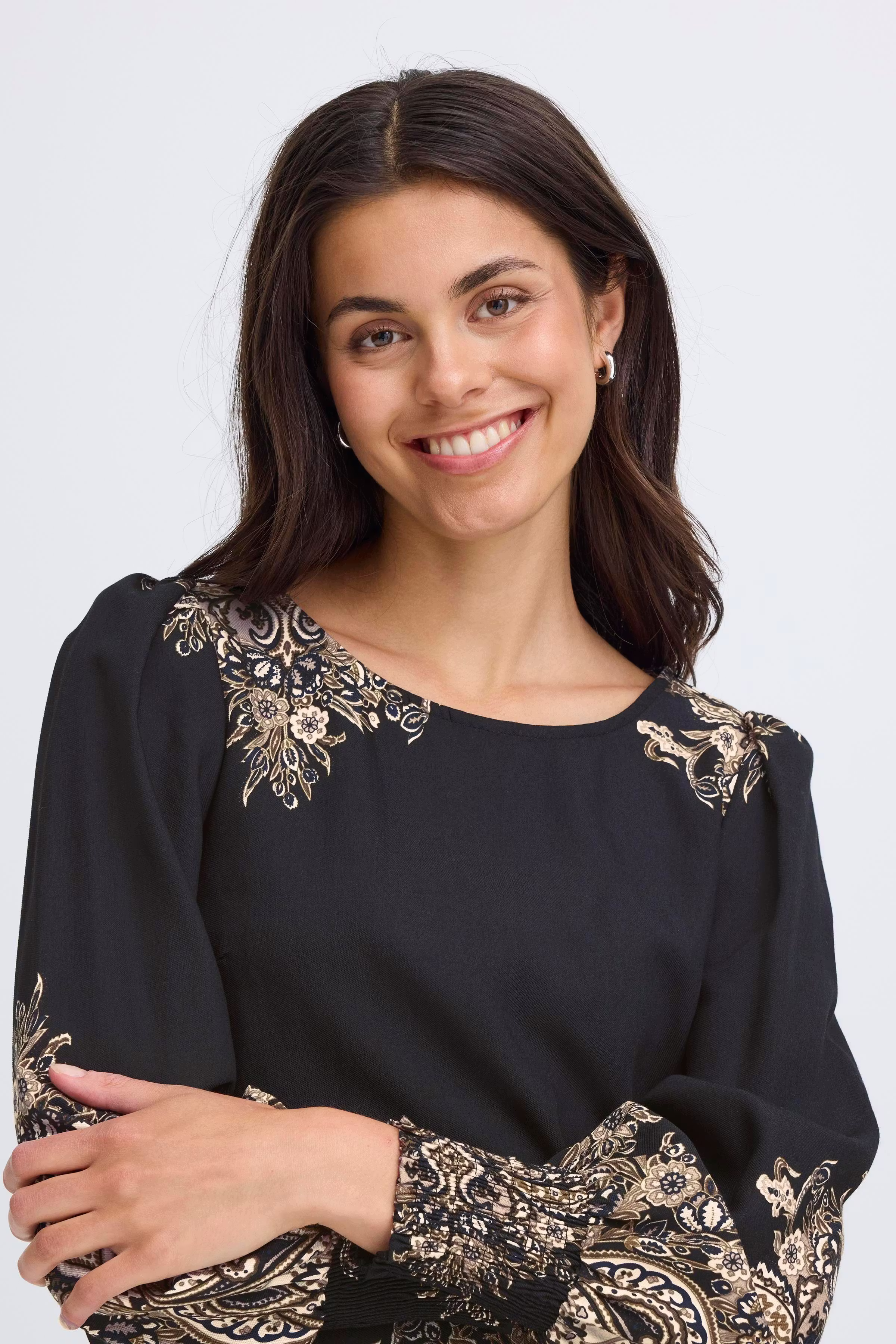 FRADARA Blouse LOOKBOOK DETAIL 20617327-900002993