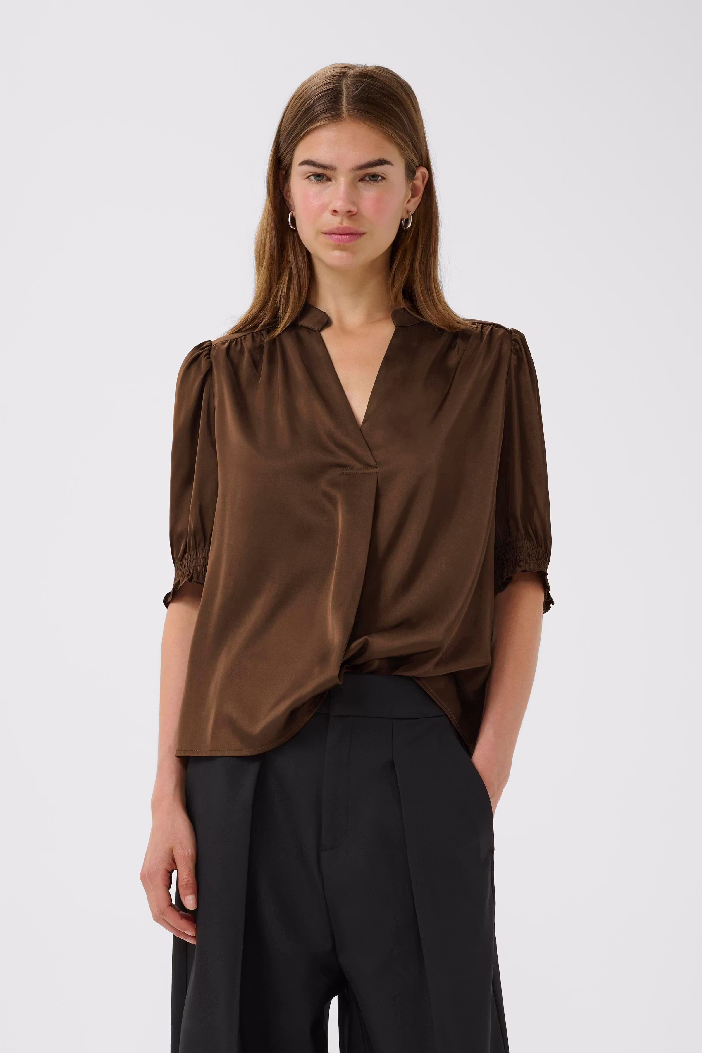 IdinaIW Bluse LOOKBOOK FRONT 30111037-191109