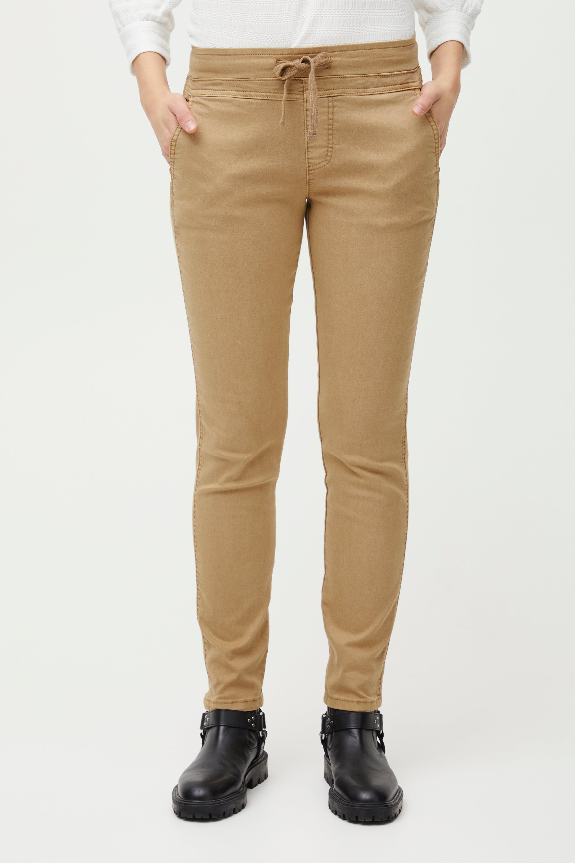 PZROSITA High Waist Skinny Leg Trousers LOOKBOOK FRONT 50207898-171325