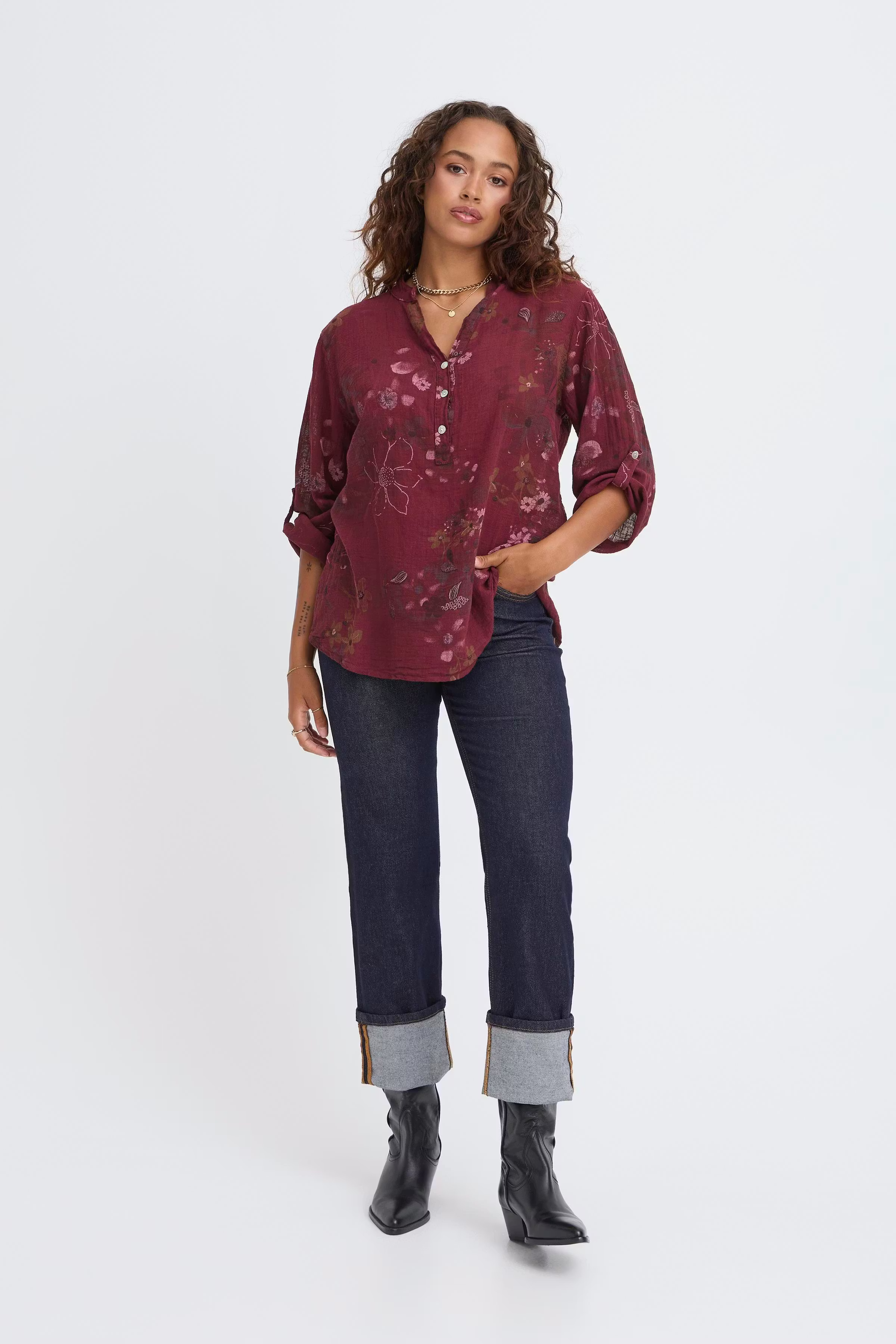 SBALEXIA Bluse LOOKBOOK FRONT 22101053-191724