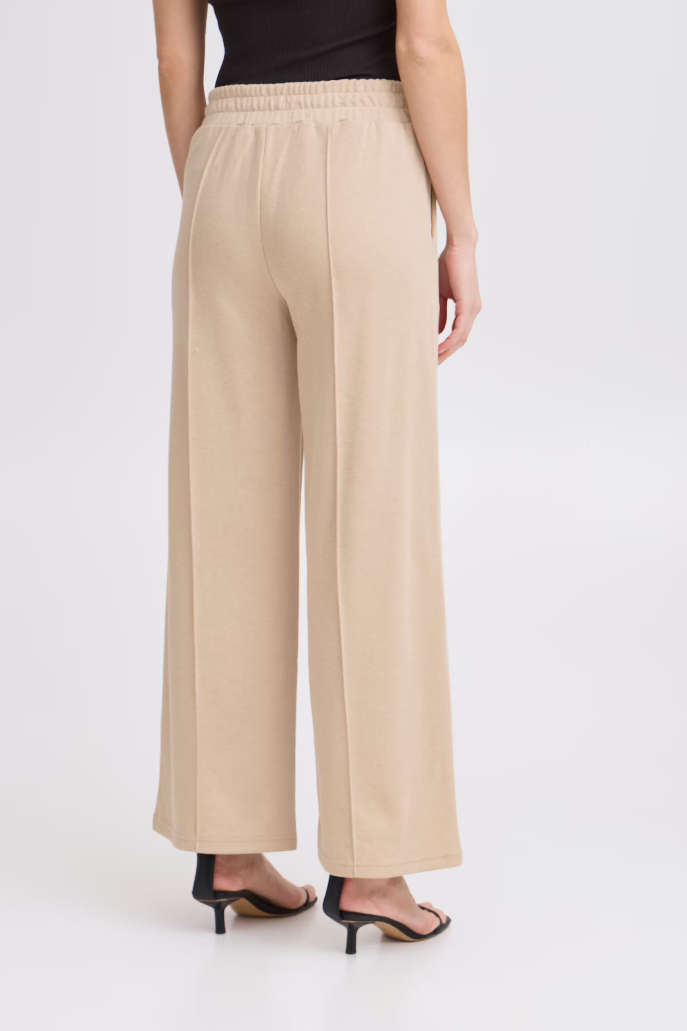 IHKATE PIQUE  Trousers LOOKBOOK BACK 20118162-151308