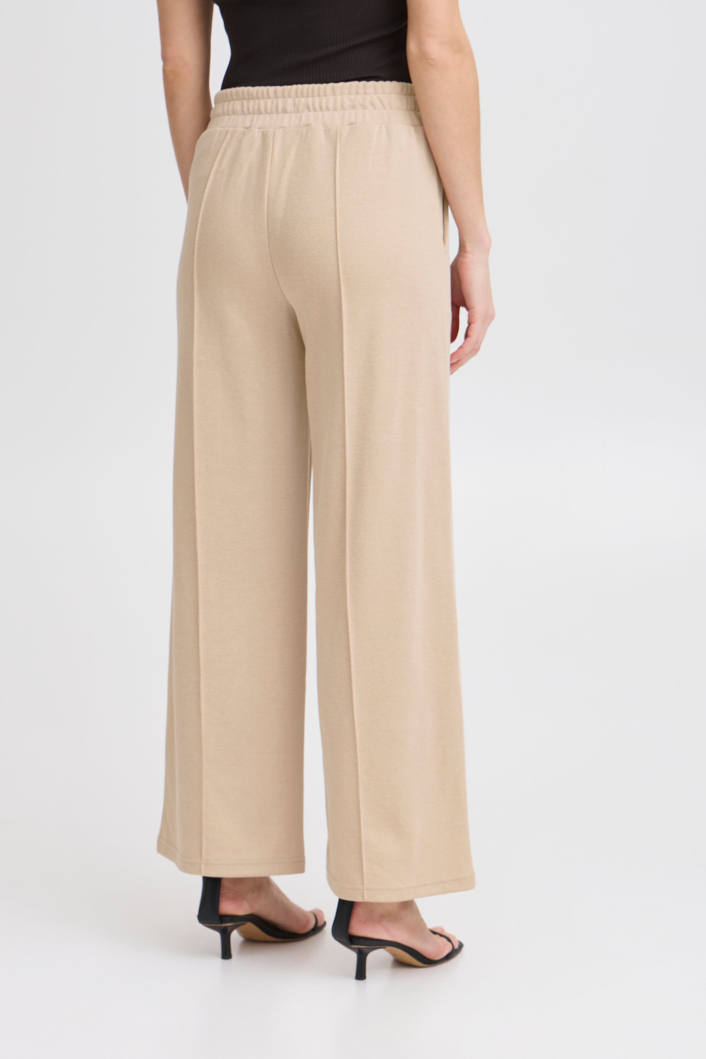 IHKATE PIQUE  Trousers LOOKBOOK BACK 20118162-151308