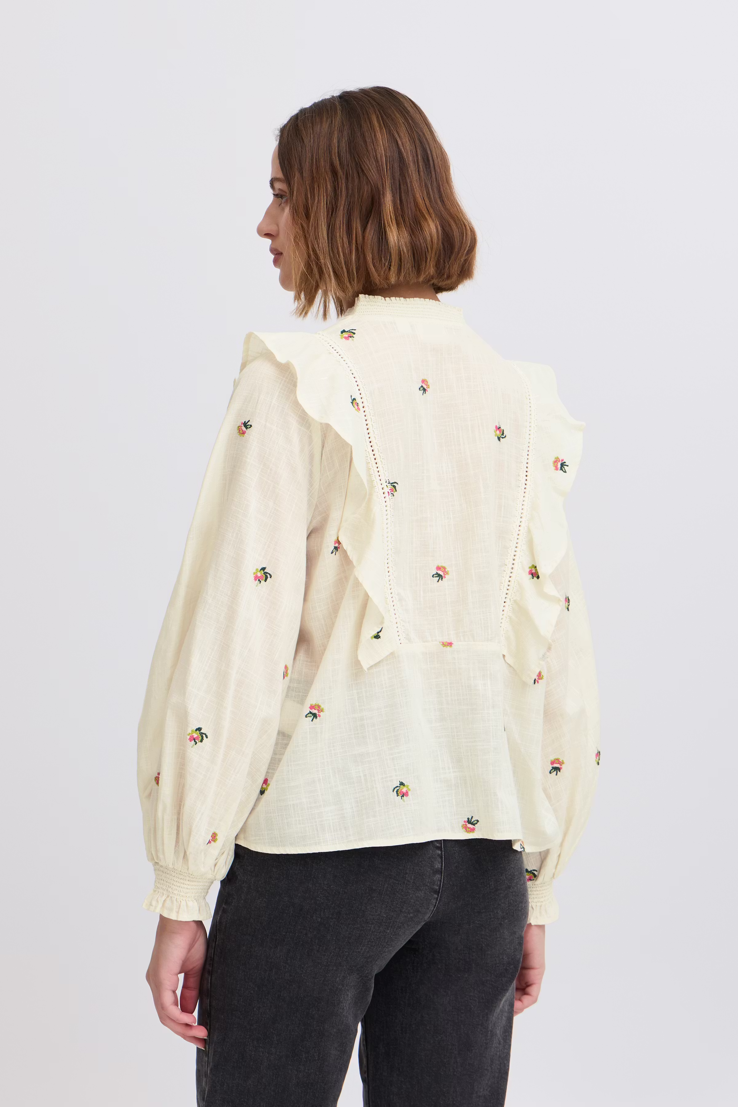 IROLIVIA Long sleeved shirt LOOKBOOK BACK 20122318-130905