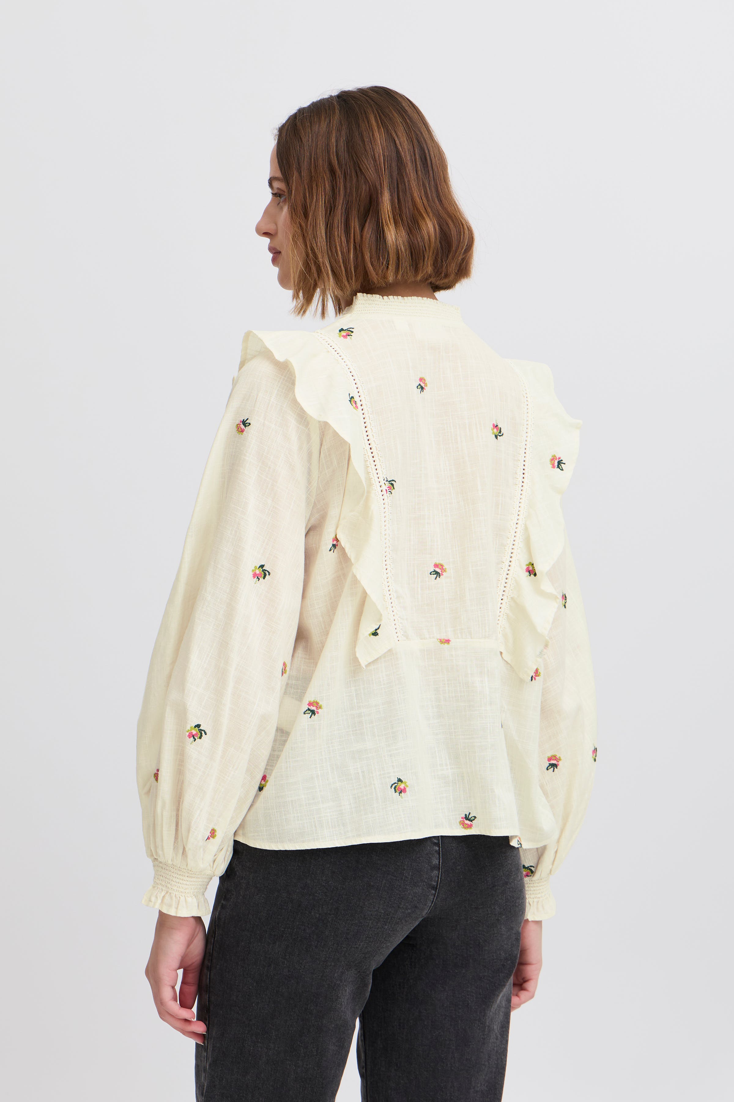 IROLIVIA Long sleeved shirt LOOKBOOK BACK 20122318-130905