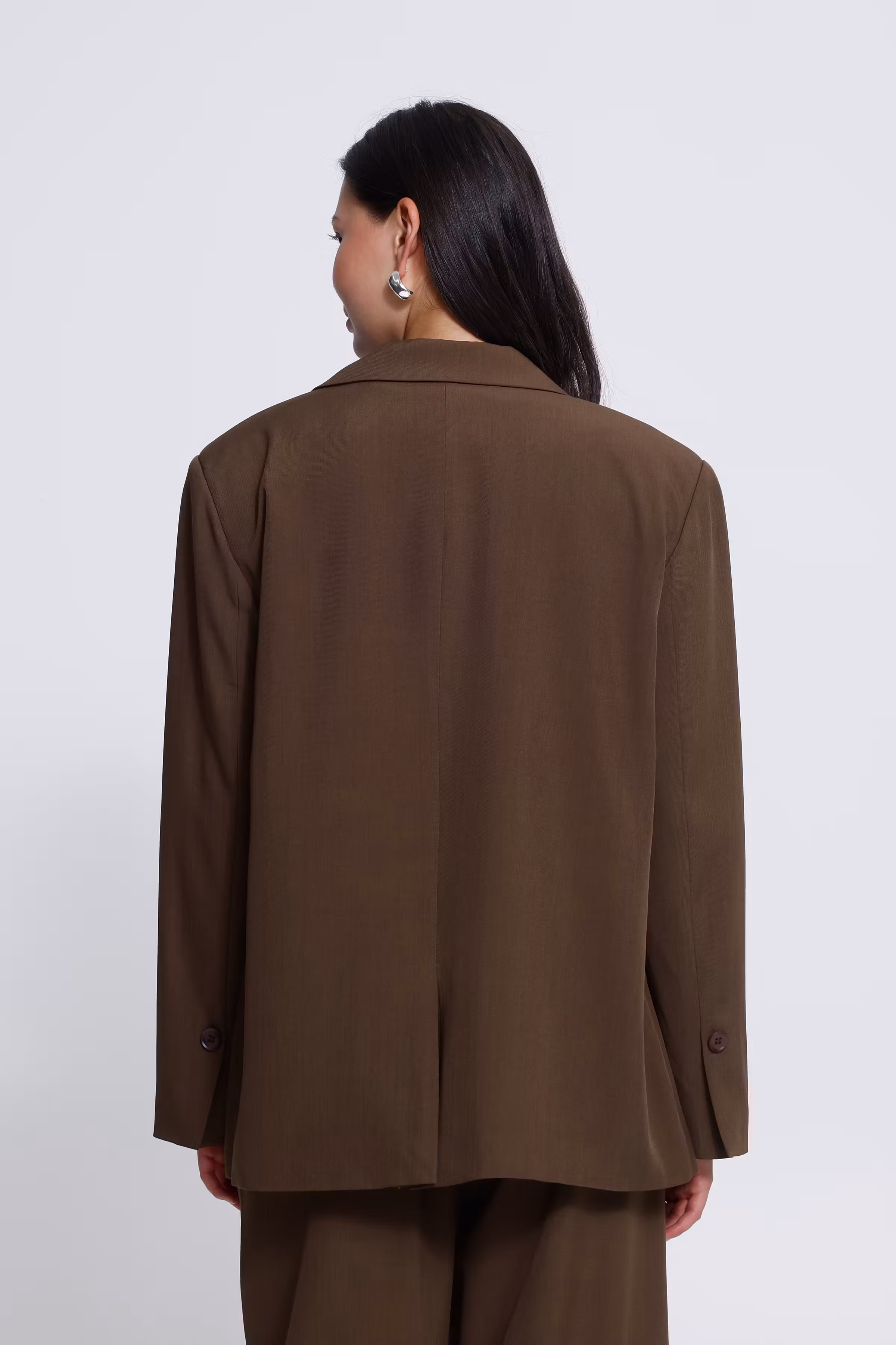 IHFAVA Oversize Blazer LOOKBOOK BACK 20125677-1908141