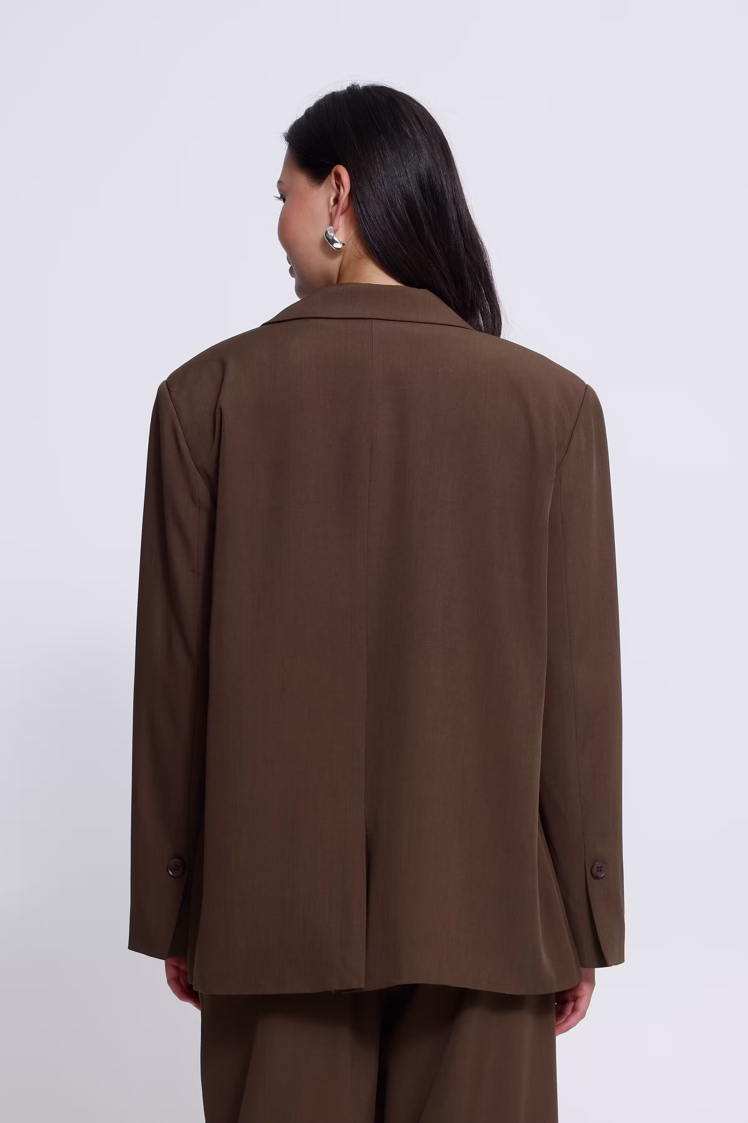 IHFAVA Oversize Blazer LOOKBOOK BACK 20125677-1908141