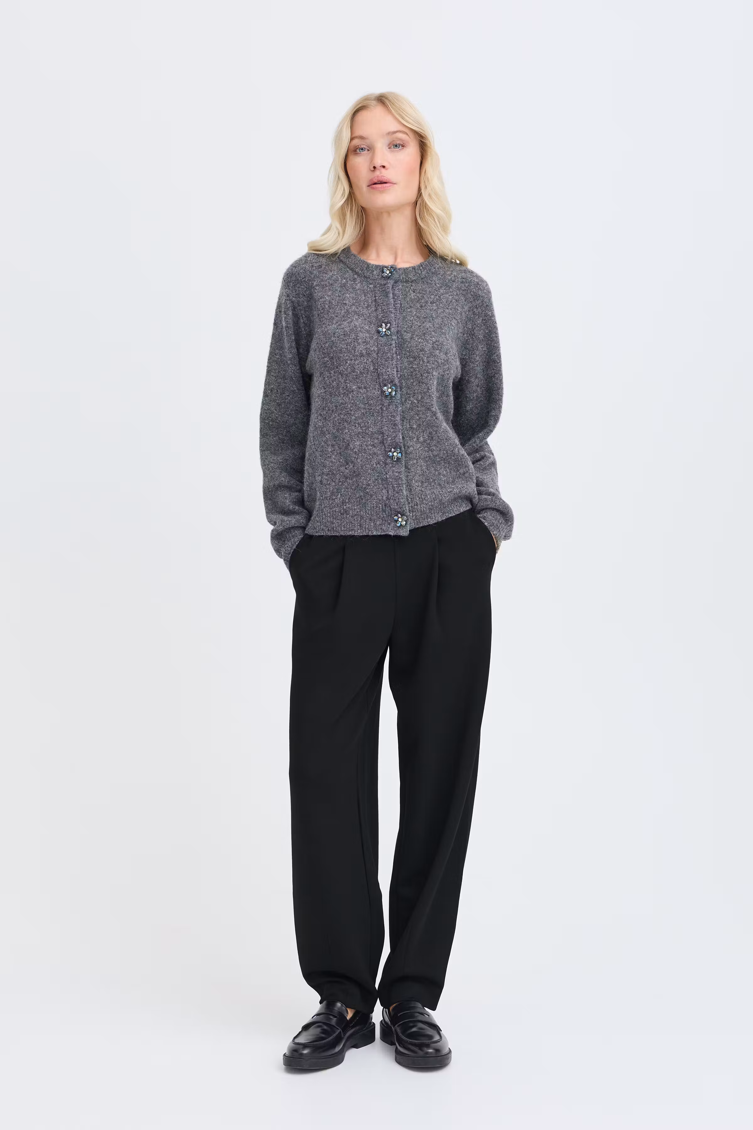 BYPUSTI Bukser LOOKBOOK FRONT 20819666-194008