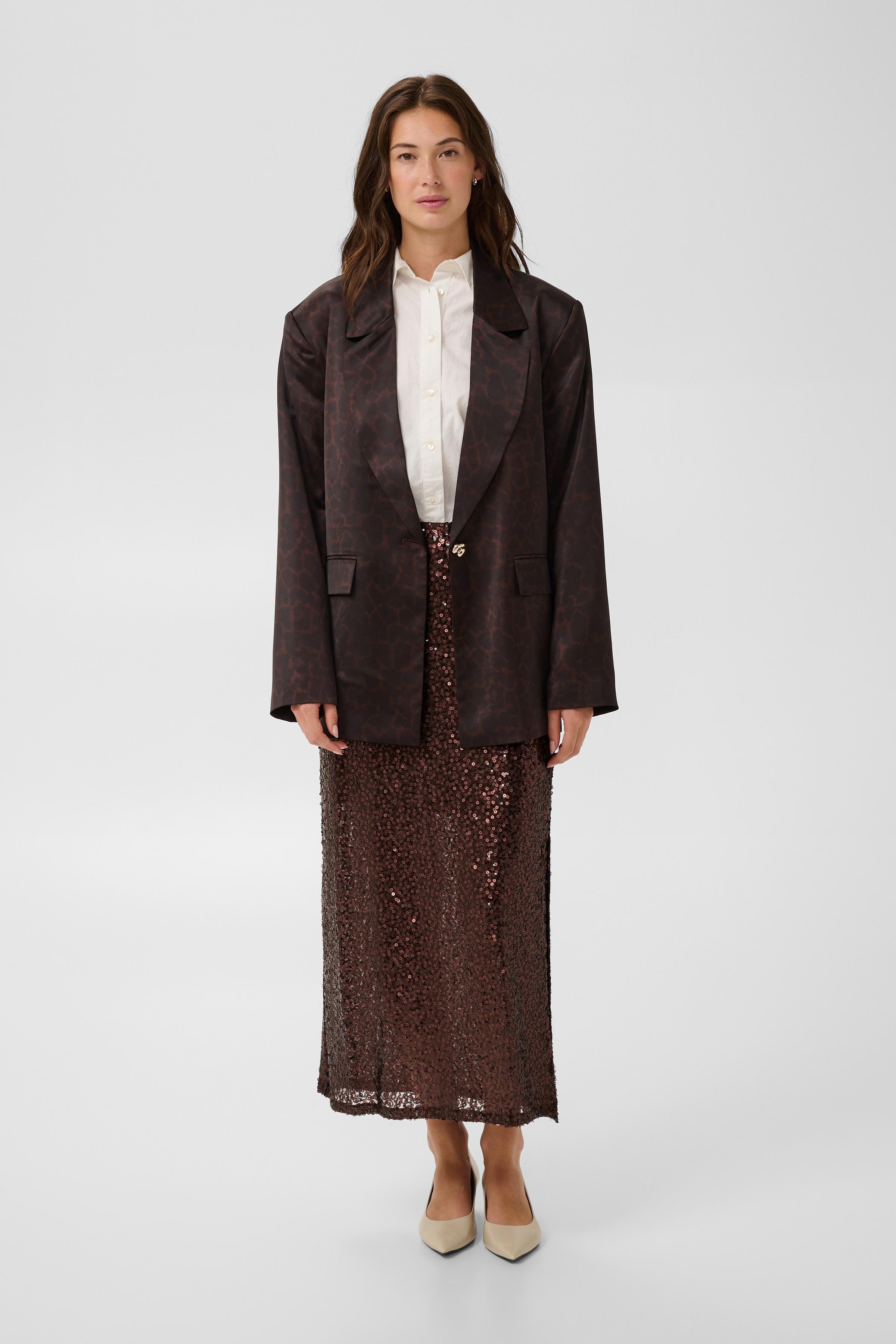 CUNYNNA Sequin skirt
 LOOKBOOK FRONT 50114029-190915