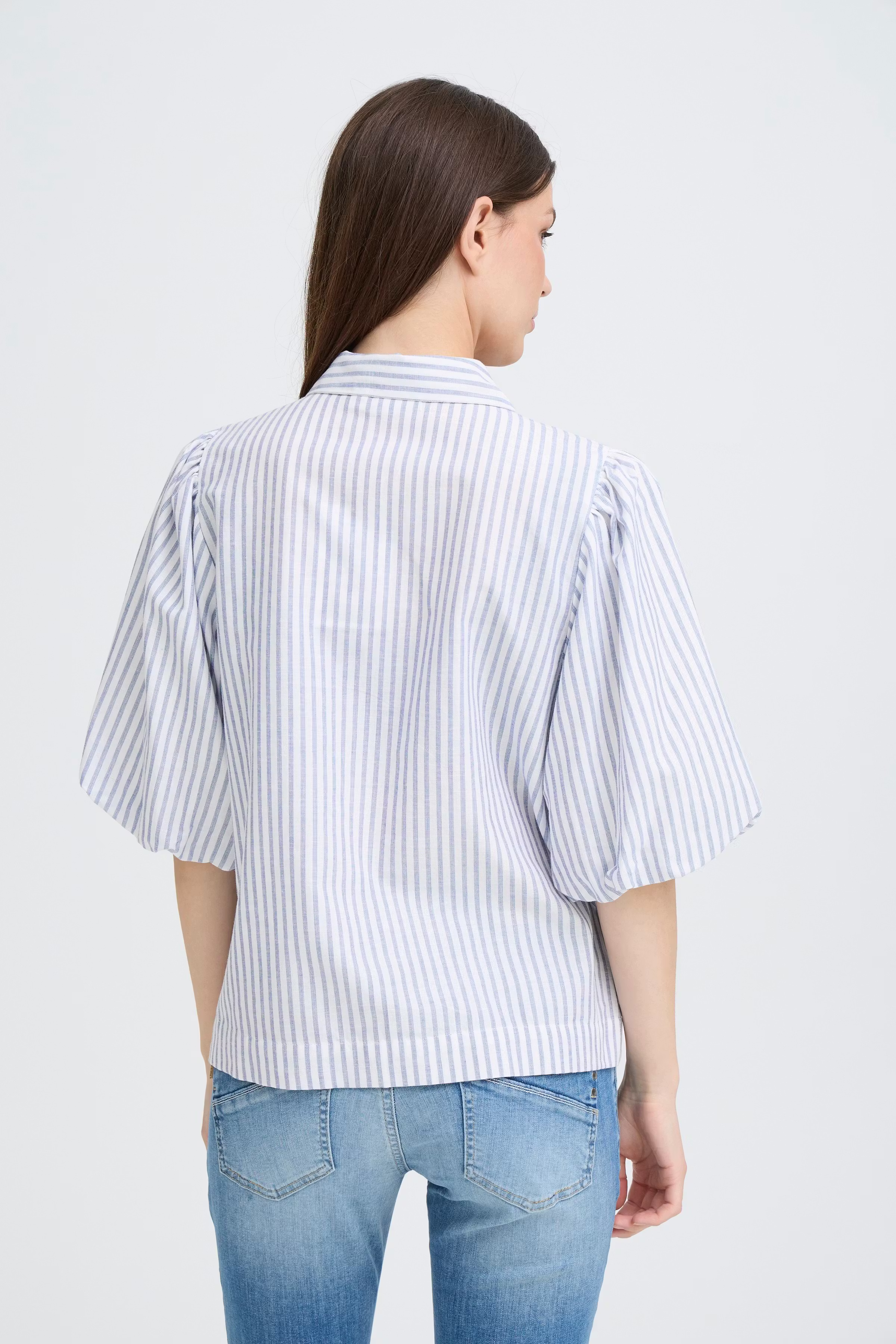 PZAUDREY Skjorte LOOKBOOK BACK 50210255-114201