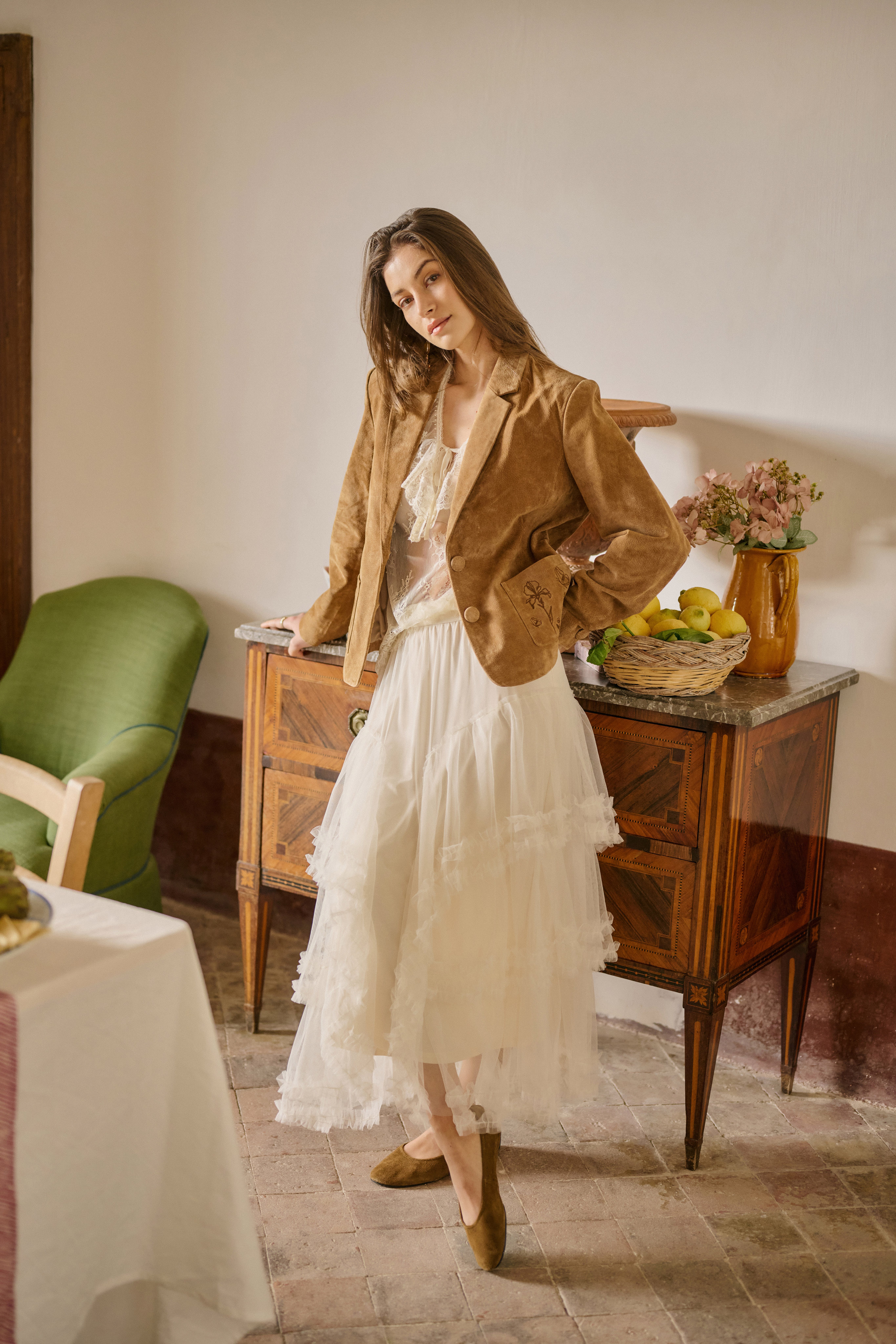 CRFido Veste en daim LOCATION NONE 10614800-109281