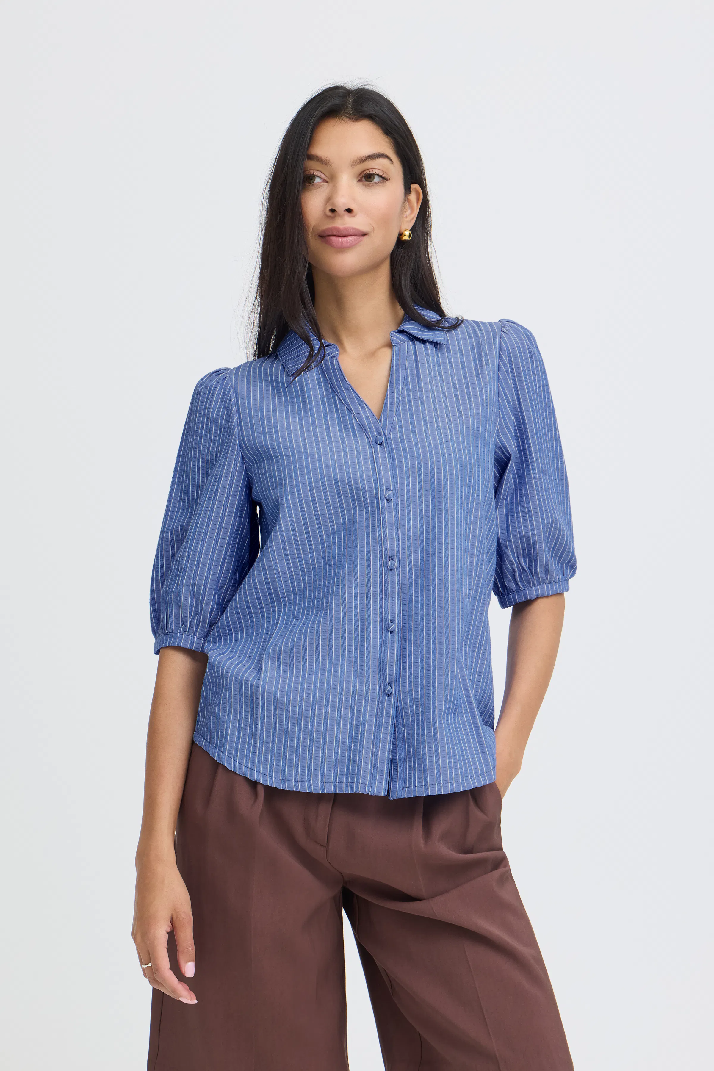 BYJAIDEN Bluse LOOKBOOK FRONT 20819400-900008728