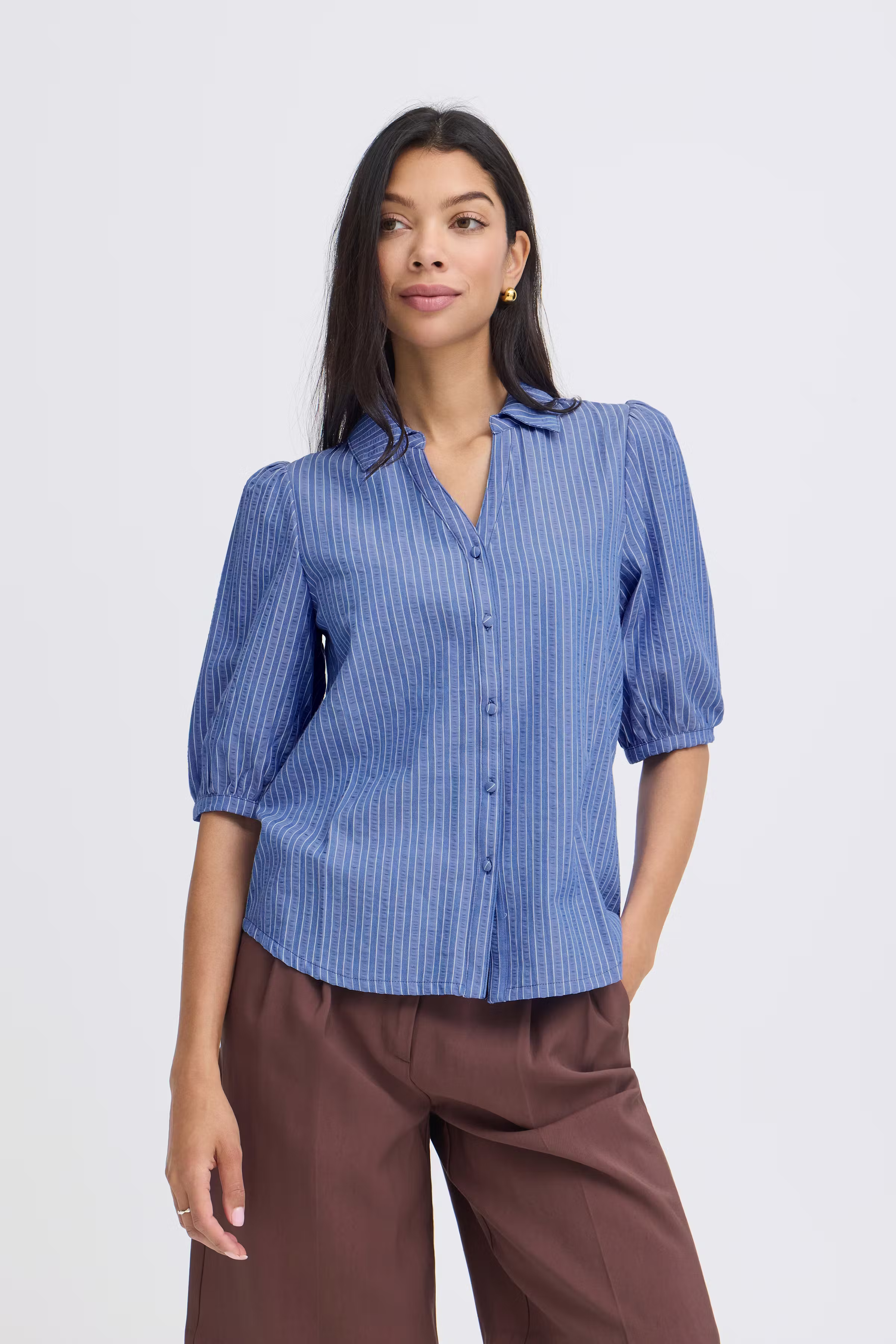 BYJAIDEN Bluse LOOKBOOK FRONT 20819400-900008728