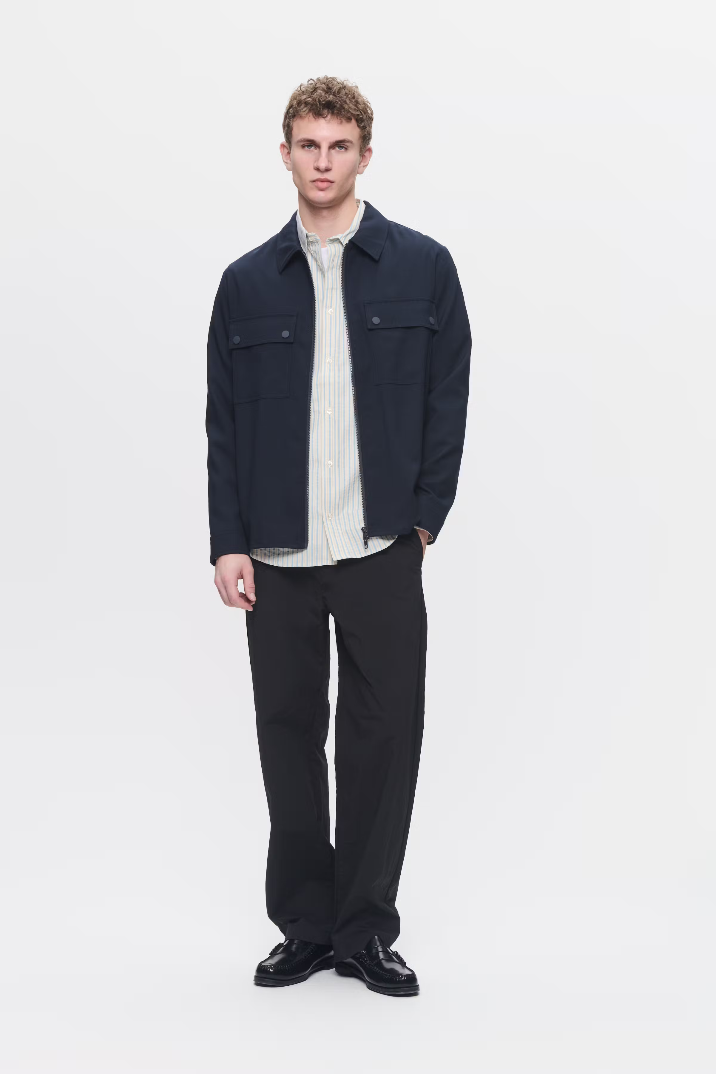 WWfabian Ull Skjorta LOOKBOOK FRONT 30250005-194011