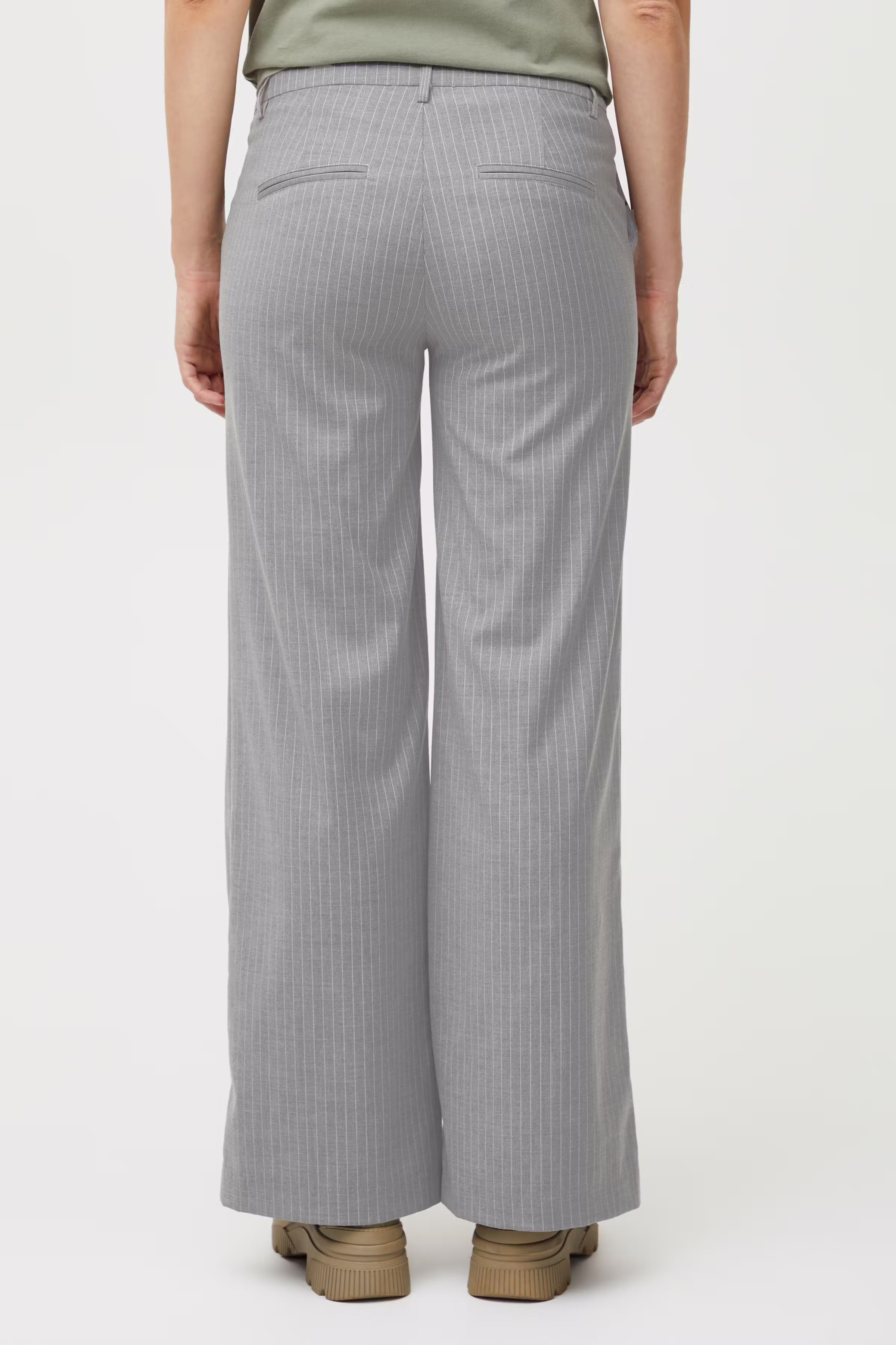 PZMARIELLA High Waist Wide Leg Bukser LOOKBOOK BACK 50207882-202762