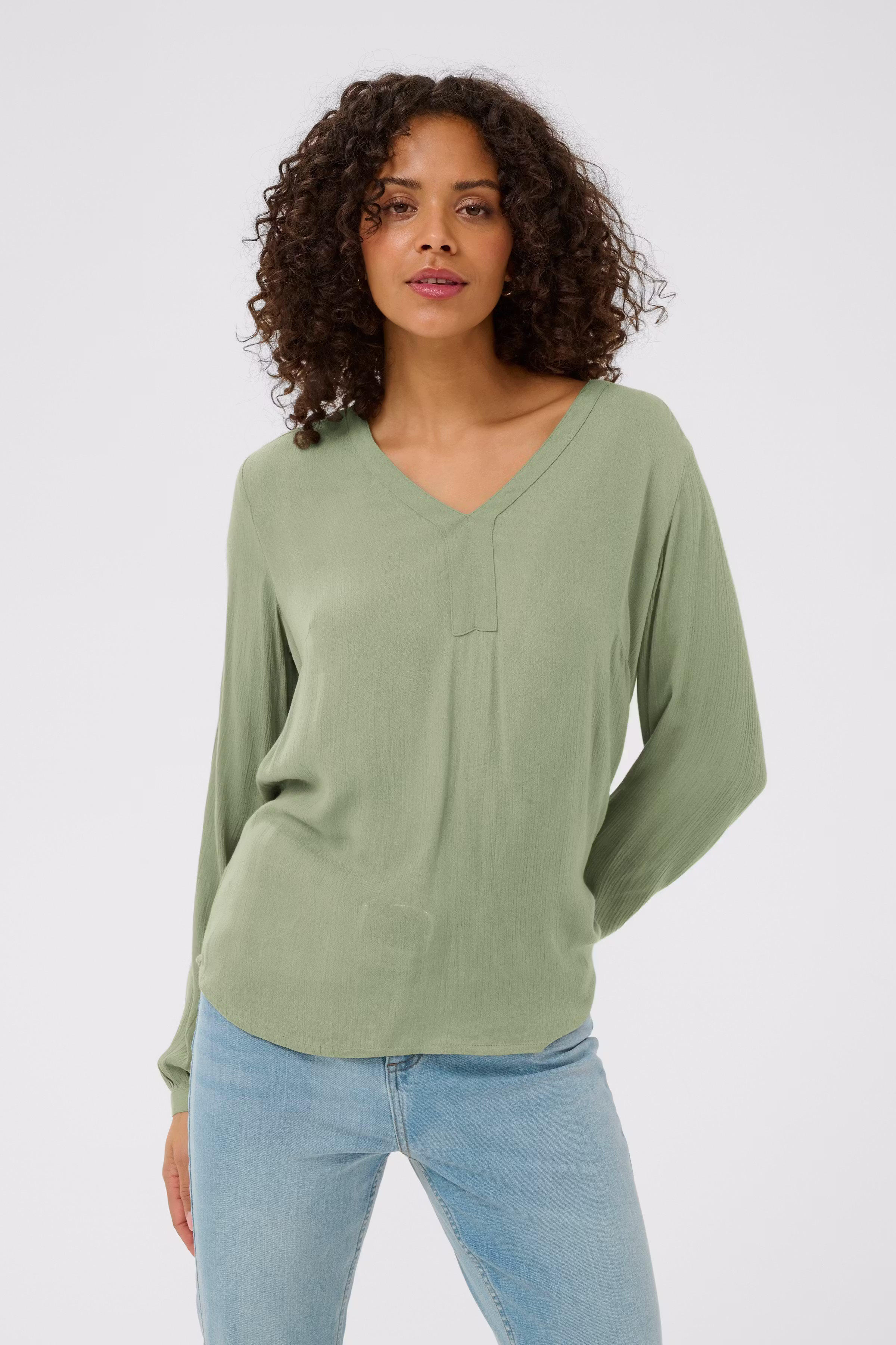 KAamber Bluse LOOKBOOK FRONT 501032-176212