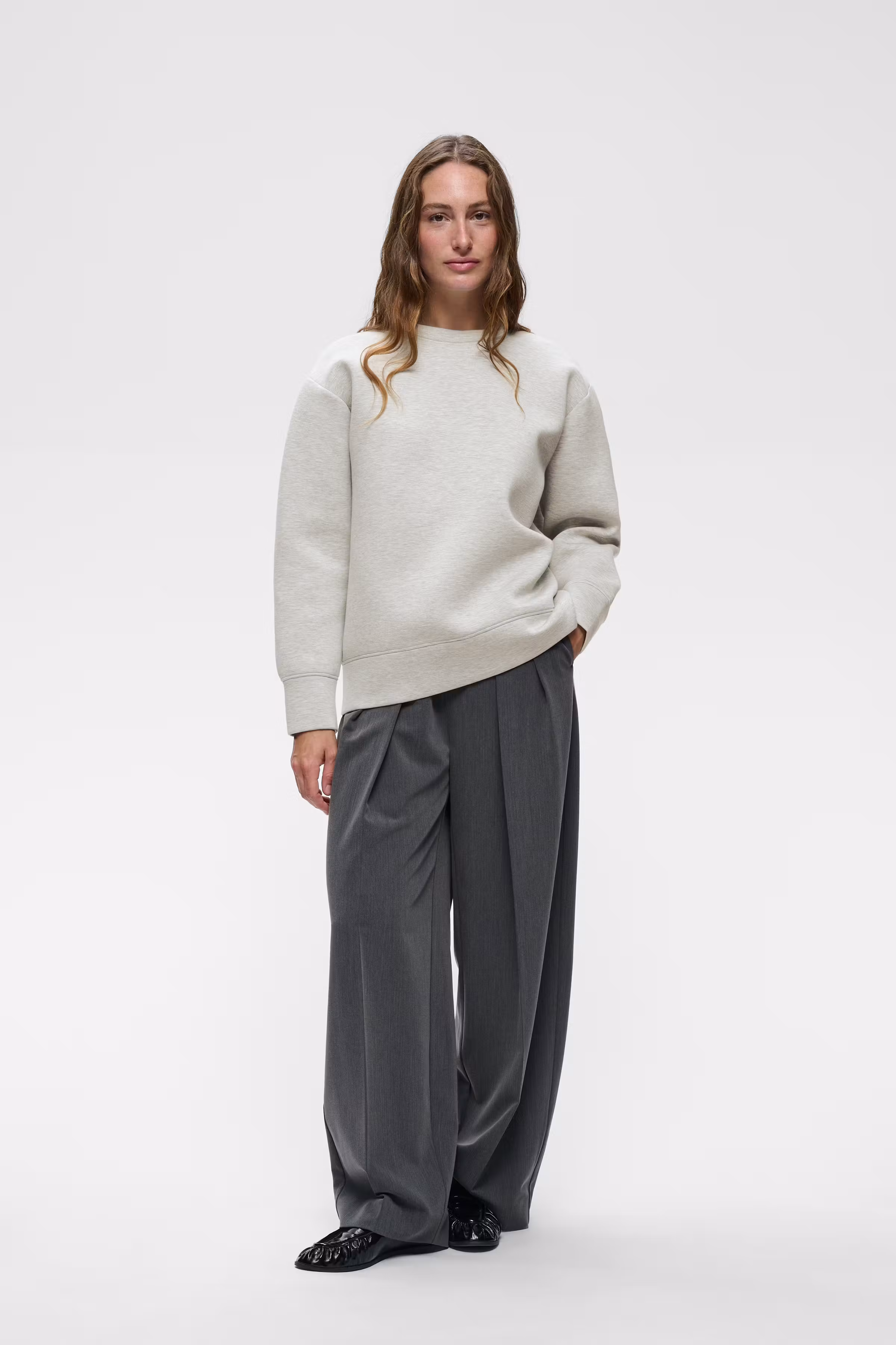 ASVINIW Sweatshirt LOOKBOOK FRONT 30112867-300285