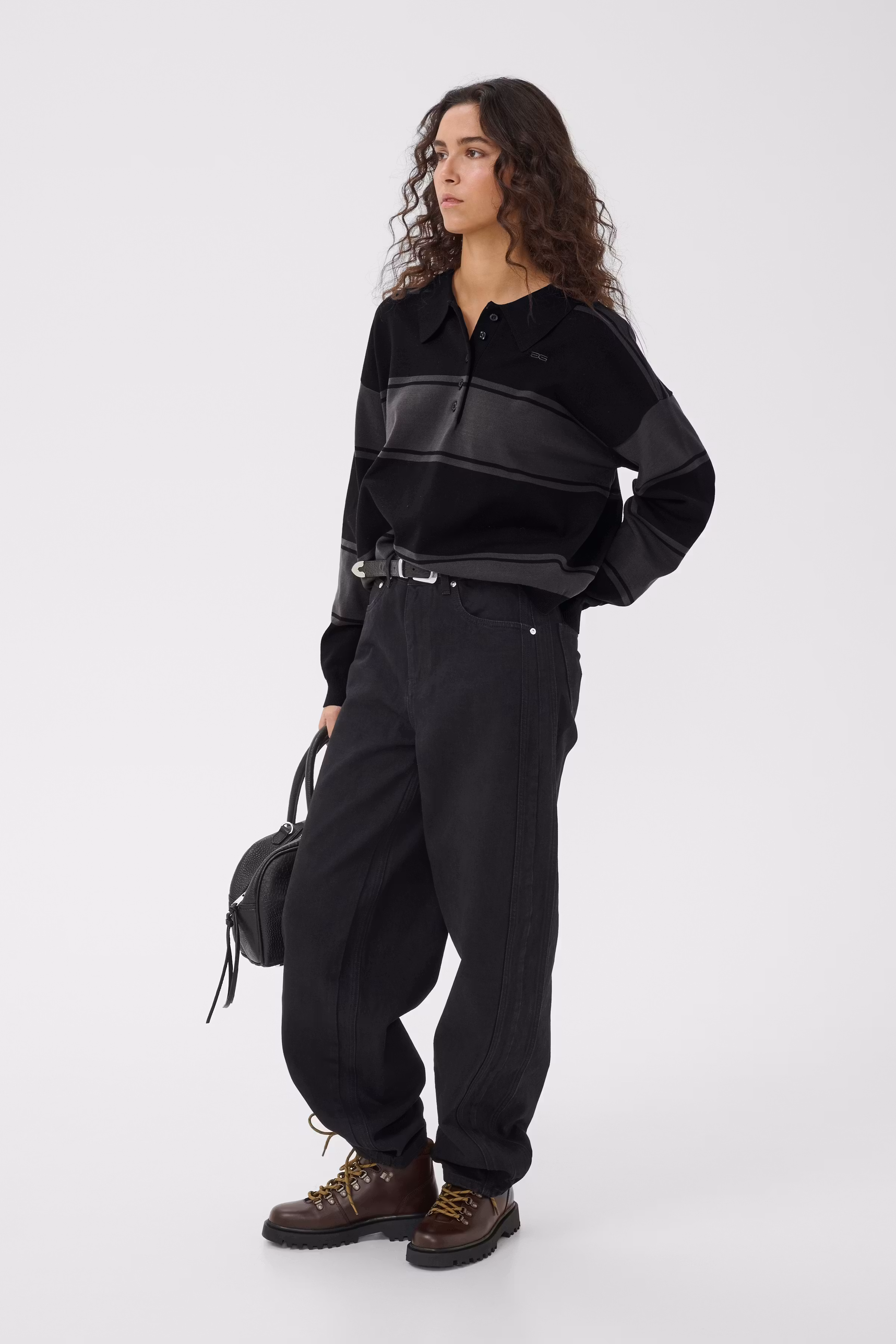 GZmawi Barrel jeans LOOKBOOK FRONT 10911523-106681