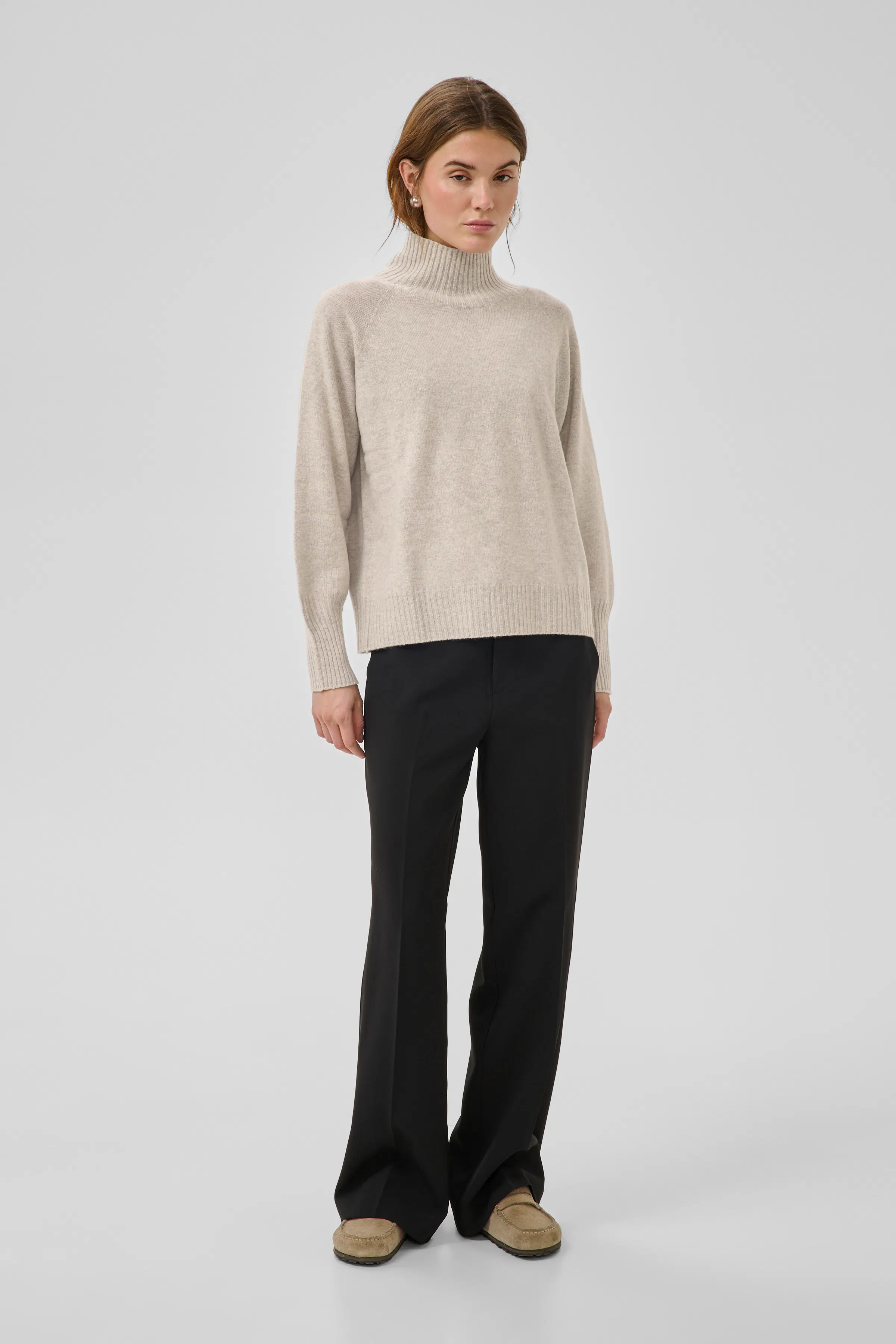 MWTracy High Neck trui van 100% wol LOOKBOOK FRONT 10705356-100378