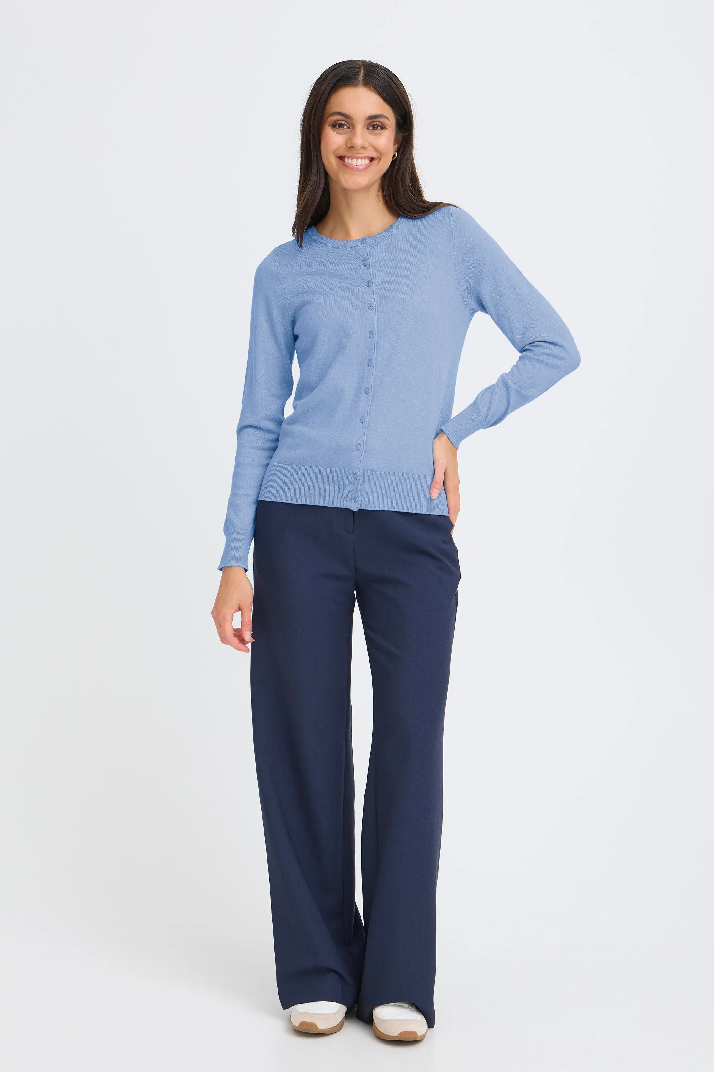 FRZubasic Cardigan LOOKBOOK FRONT 20604187-164020