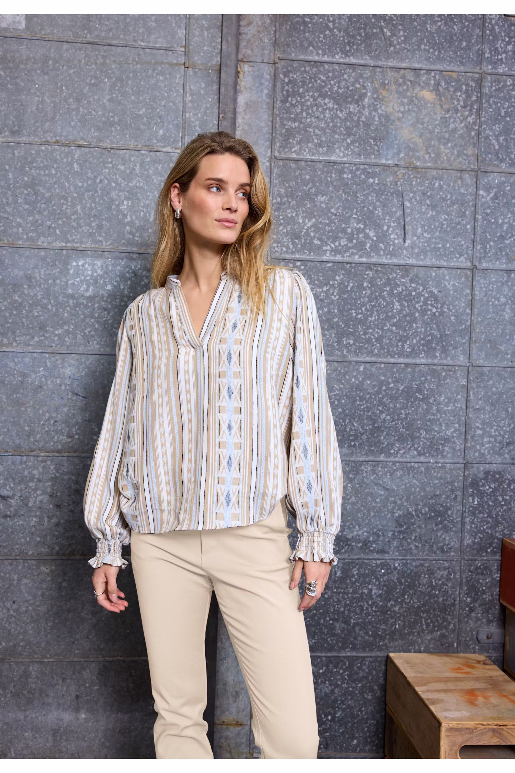 PZBINDY High Waist, Ankle Skinny Leg Bukser LOCATION NONE 50210331-161103