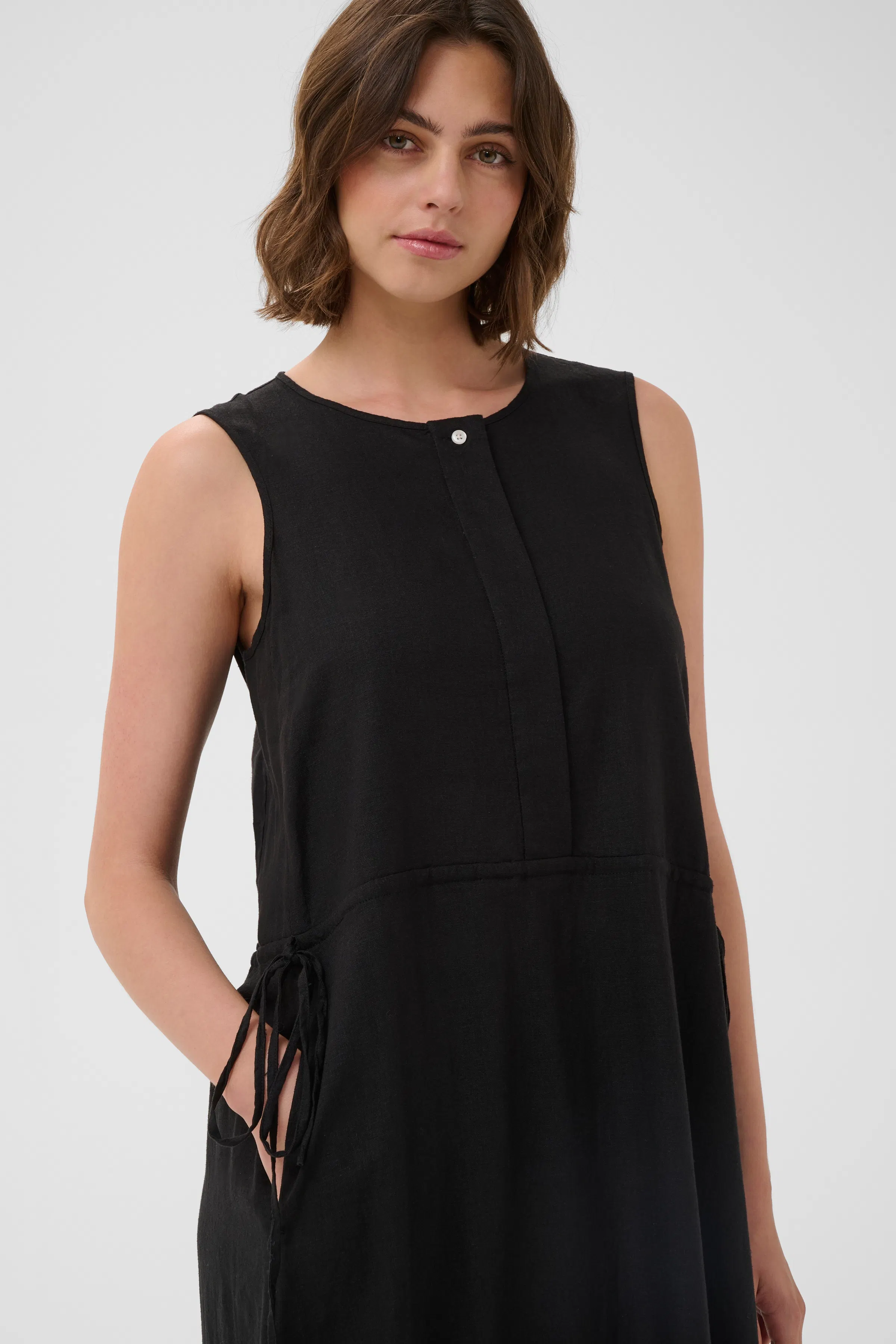 ROWANIW Linnen Jurk LOOKBOOK DETAIL 30112487-194008