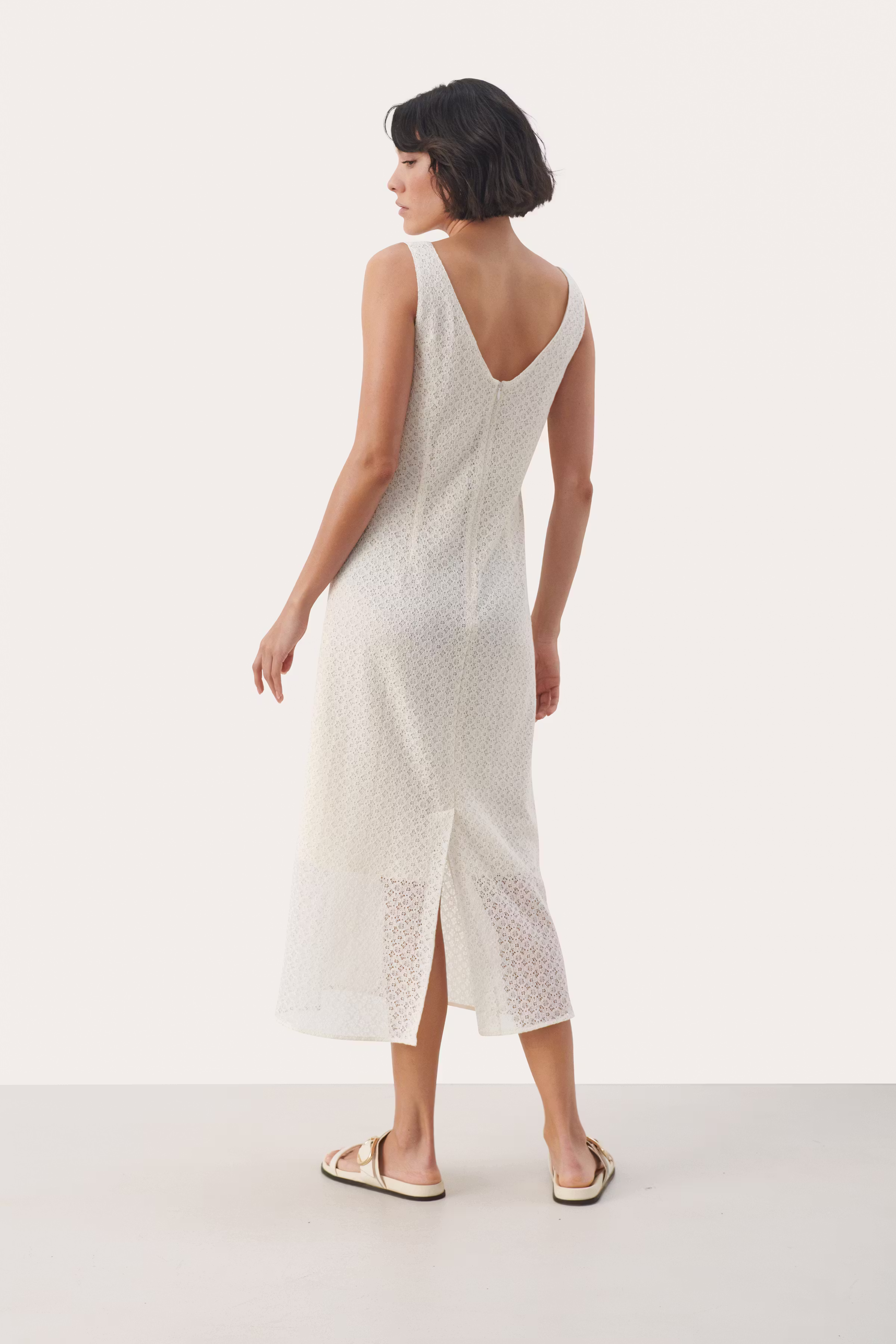 EveleenPW Lång spetsklänning LOOKBOOK BACK 30308487-114801