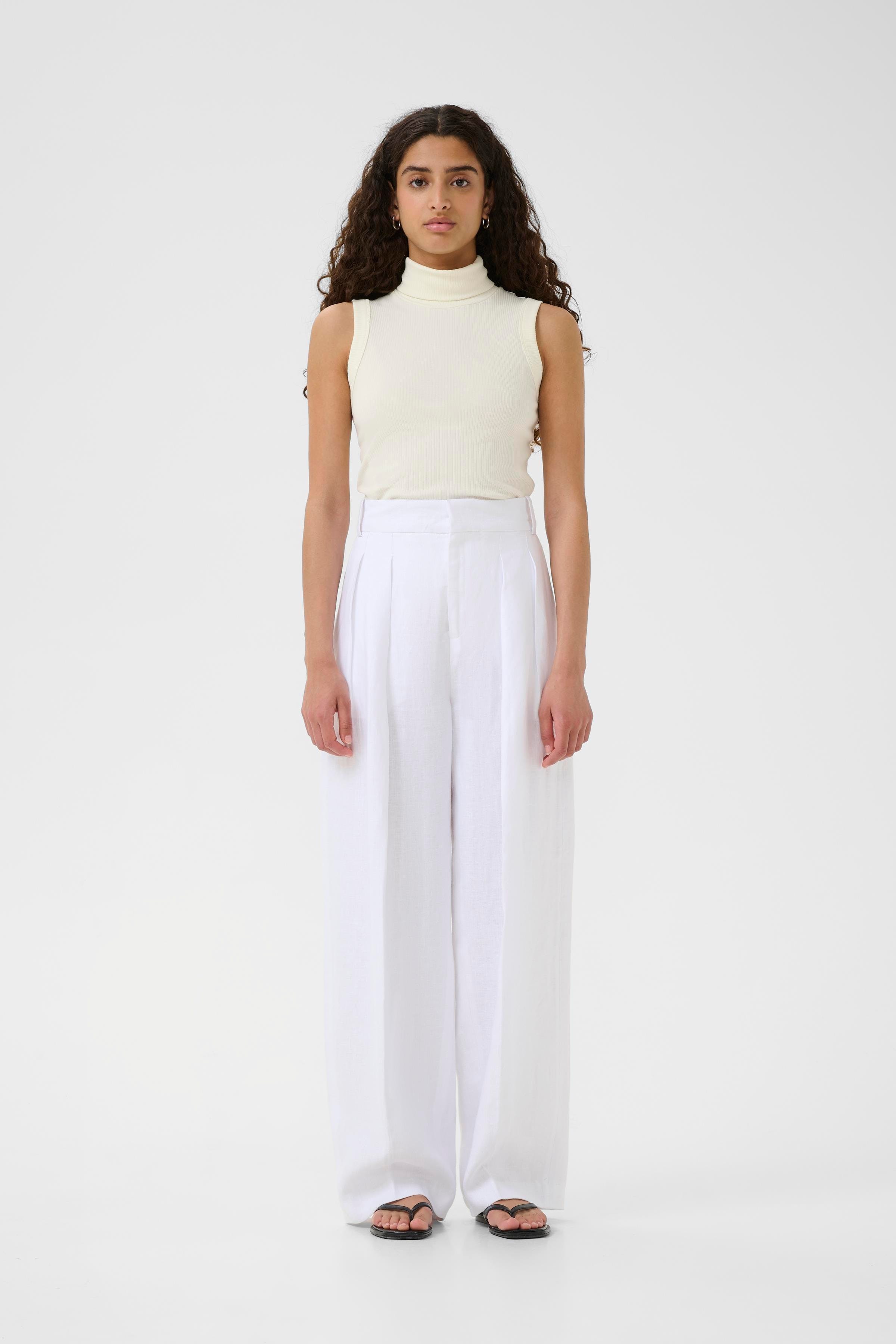 YaizaIW Linnen Broek LOOKBOOK FRONT 30110462-300001