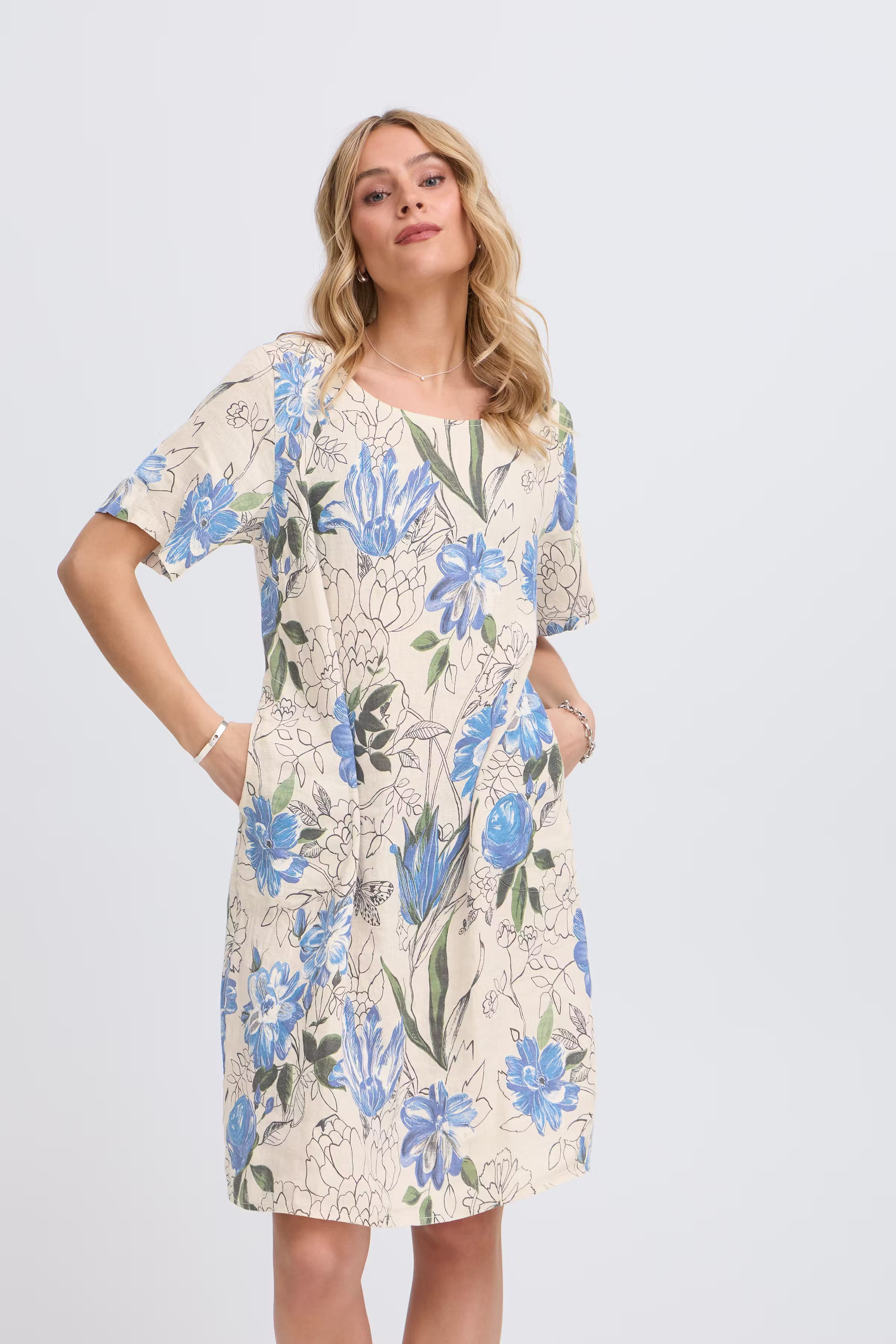 SBTORINA Kjole LOOKBOOK FRONT 22100984-130907